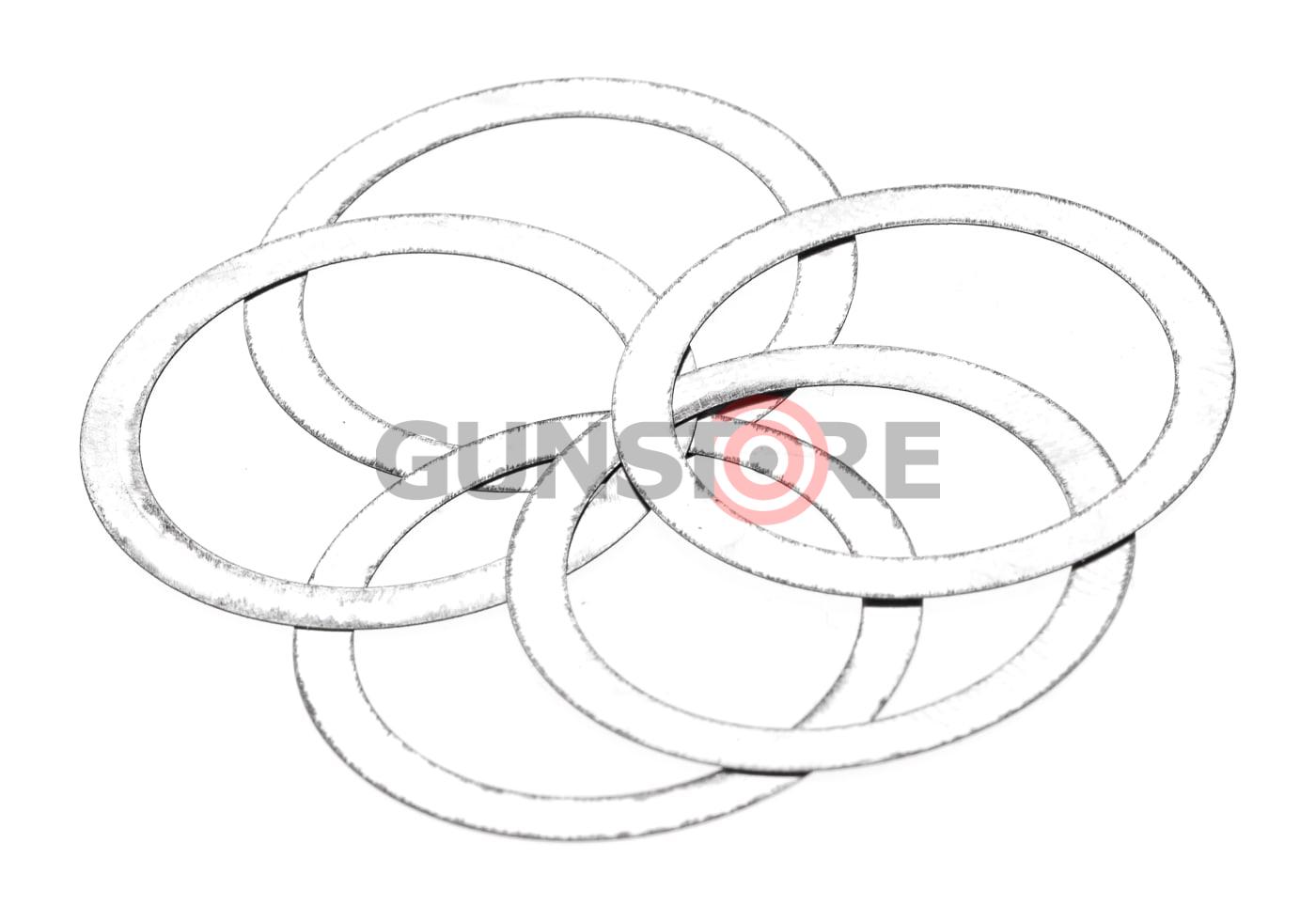 AR15 Barrel Nut Spacer 5pcs – 0.1x22.5x28mm