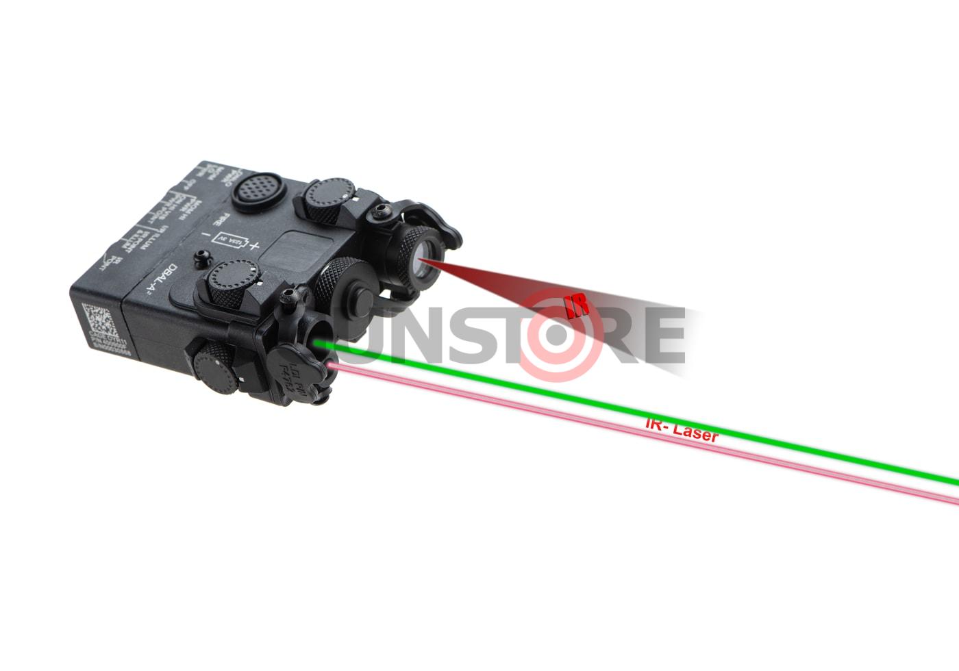 Fotografia: DBAL-A2 Aiming Device Green Laser + IR Laser/IR LED