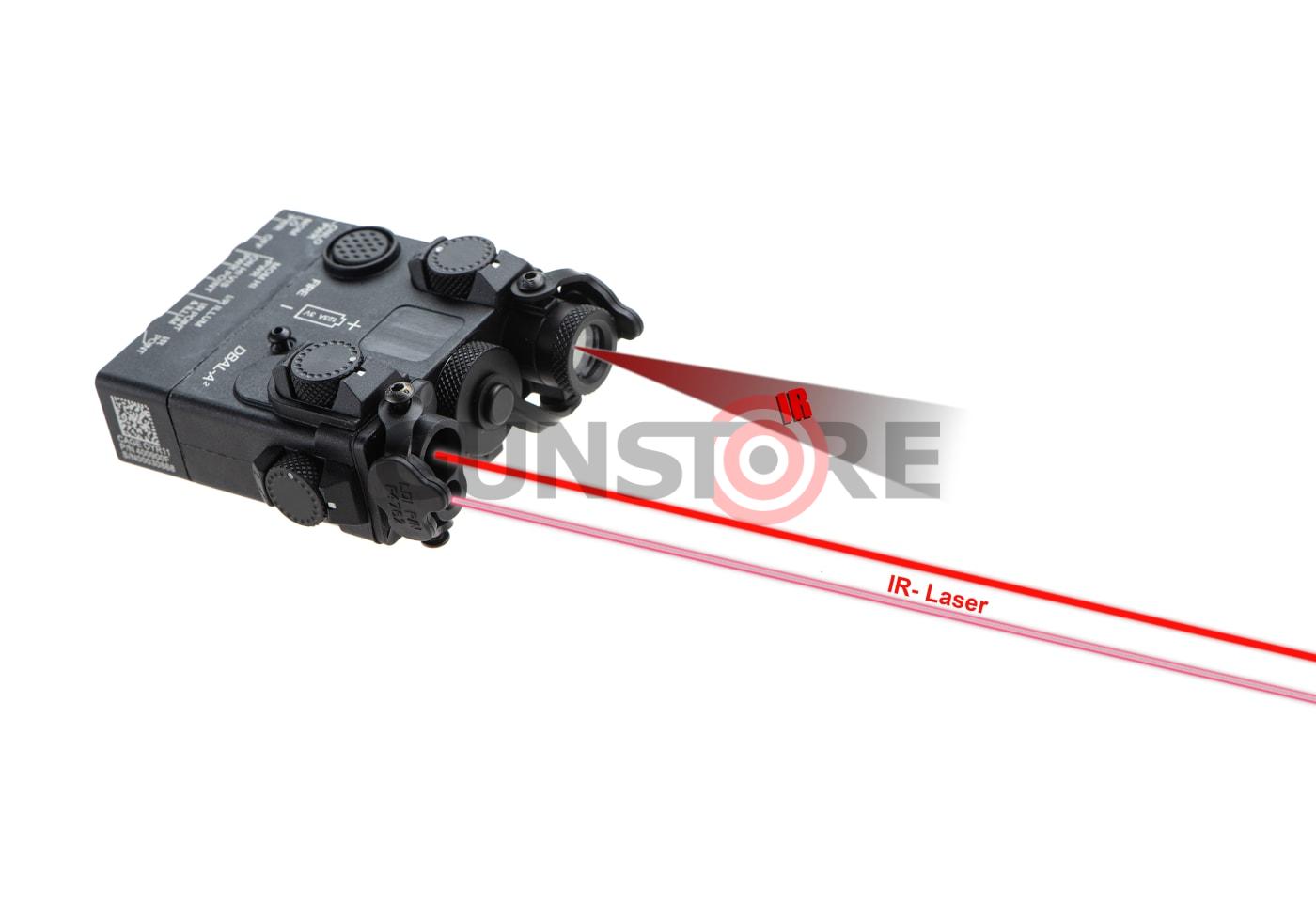 Fotografia: DBAL-A2 Aiming Device Red Laser + IR Laser/IR LED