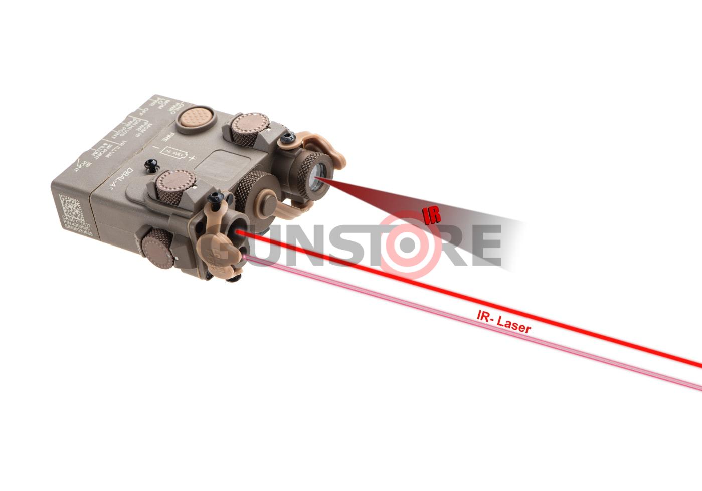 Fotografia: DBAL-A2 Aiming Device Red Laser + IR Laser/IR LED