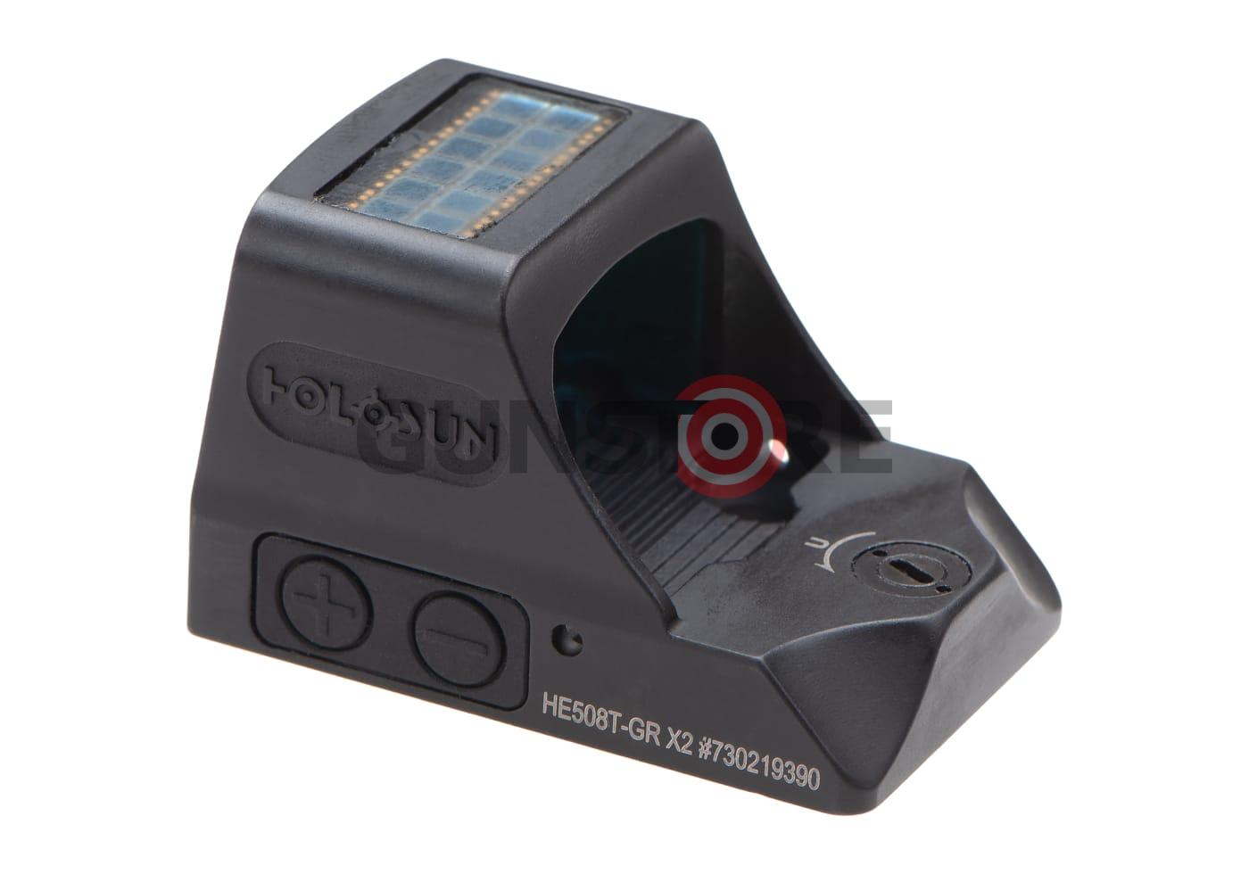 Fotografia: HE508T-GR X2 Elite Solar Green Circle Dot Sight