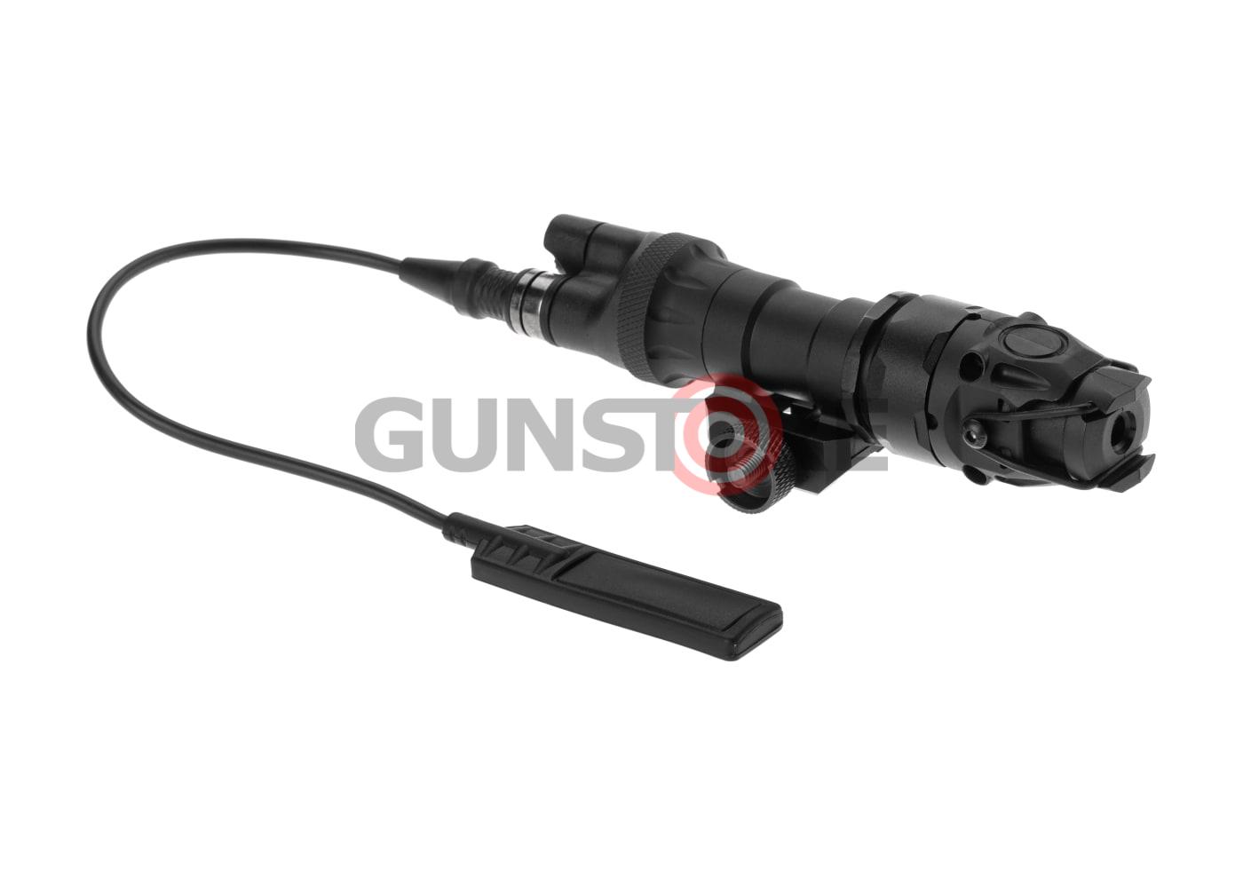 KIJI K1 Flashlight White LED With Dual Switch Black