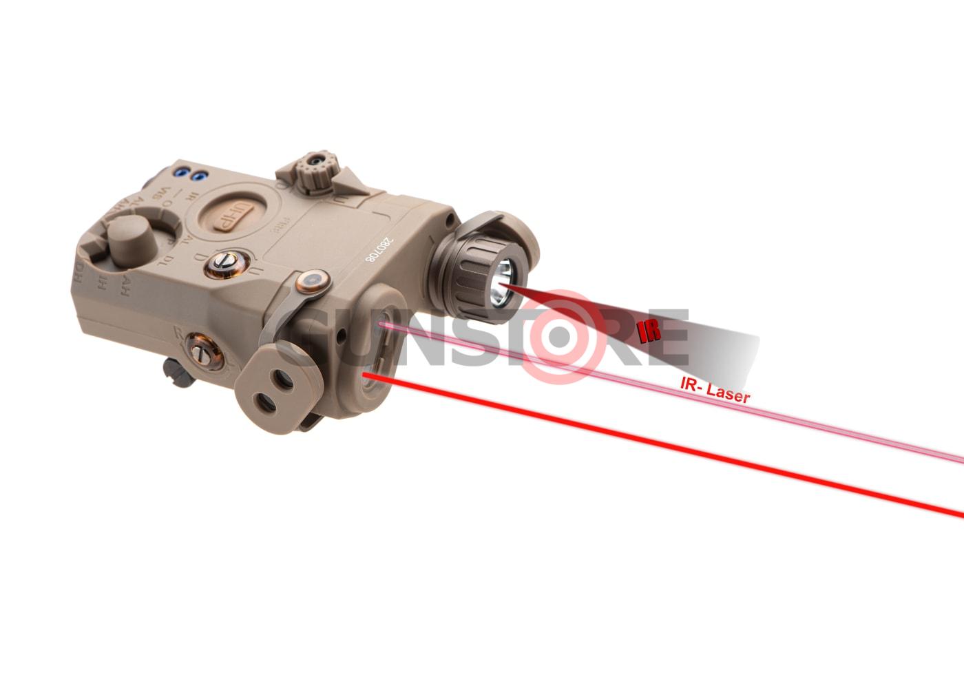 Fotografia: LA-5C UHP PEQ-15 Red Laser + IR Laser/IR LED