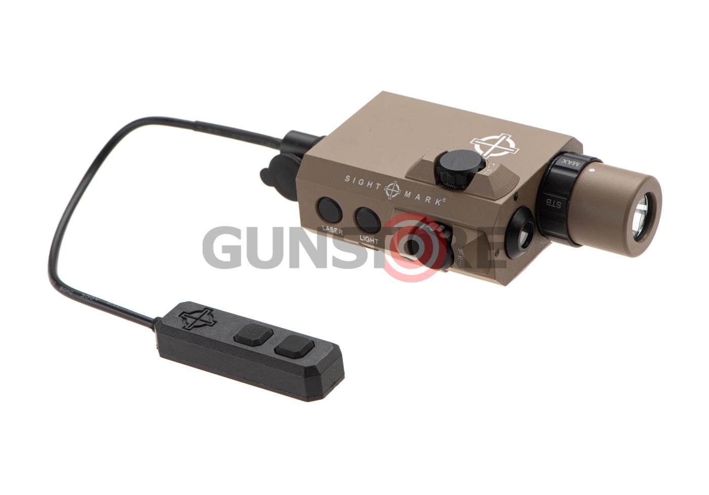 LoPro Mini Combo Flashlight and Green Laser Dark Earth