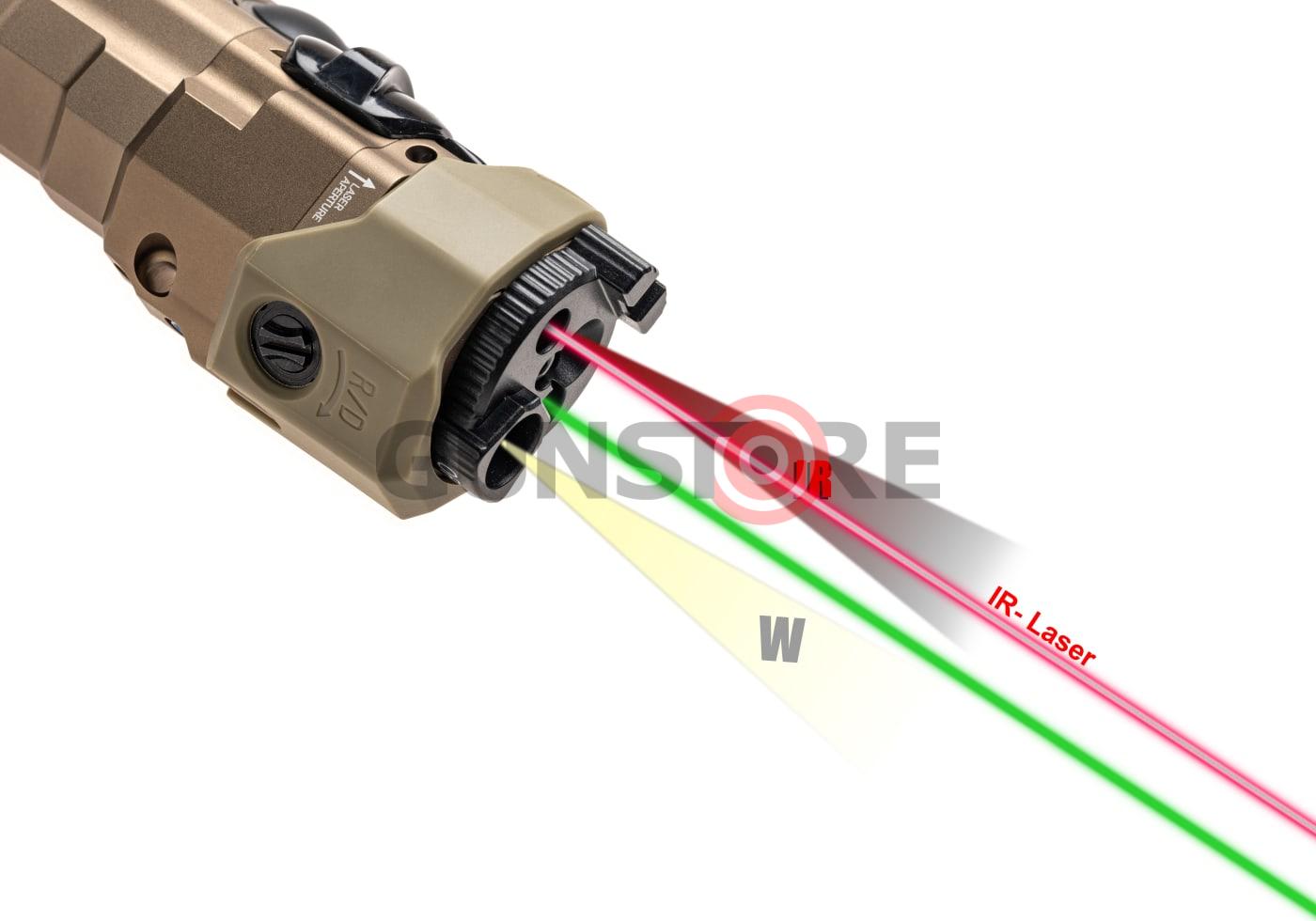 Fotografia: MAWL-C1+ Visible LED + IR LED + Green