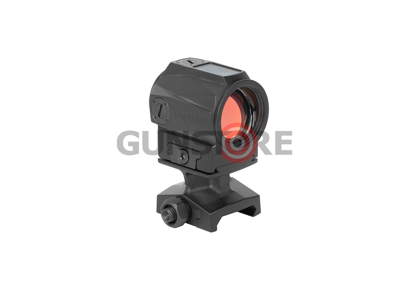 Solar Charging Rifle Sight Green Circle Dot