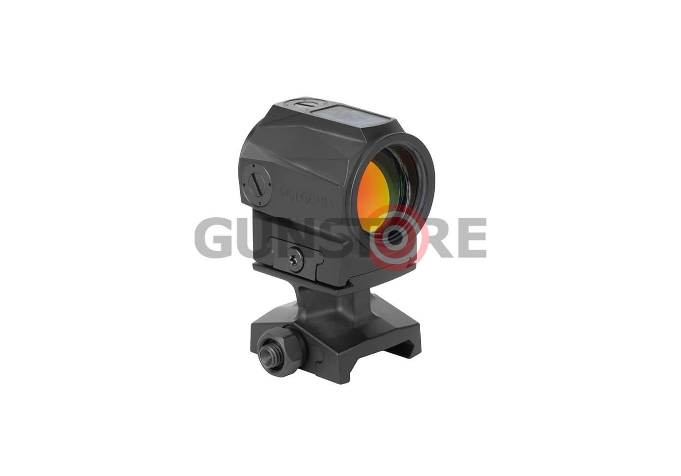 Solar Charging Rifle Sight Red Circle Dot