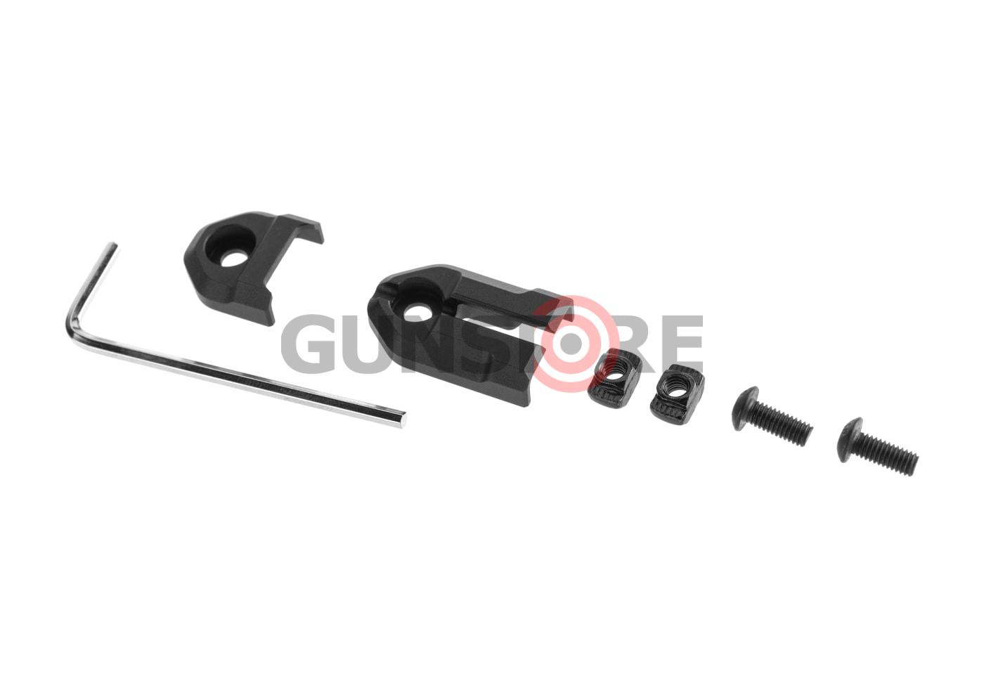 Switch Mount Plates for M-LOK and Keymod Black