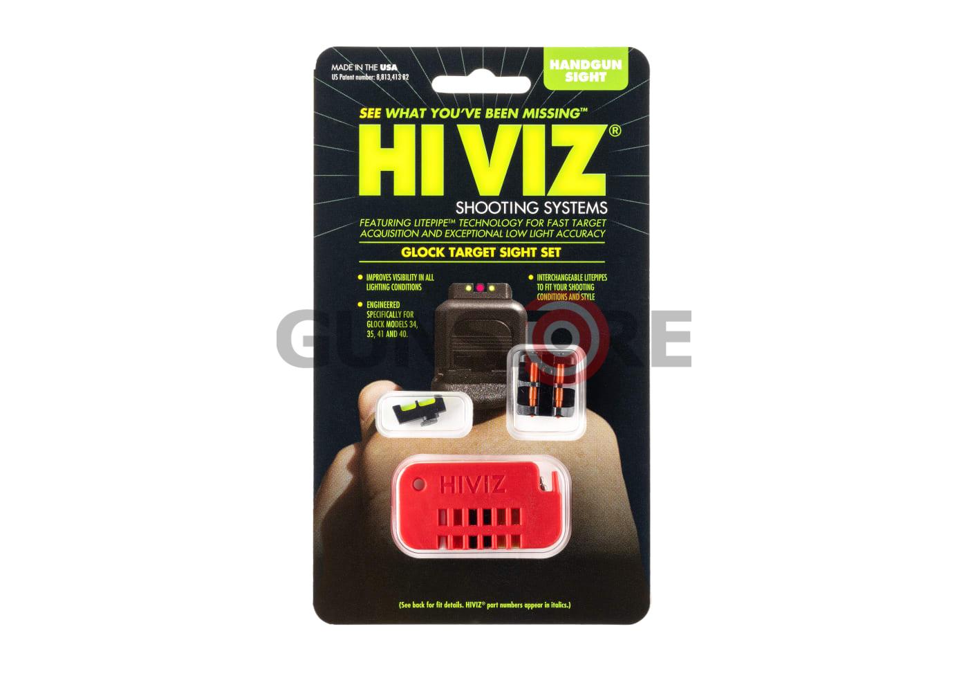 Fiber Sight Set for Glock 17/19