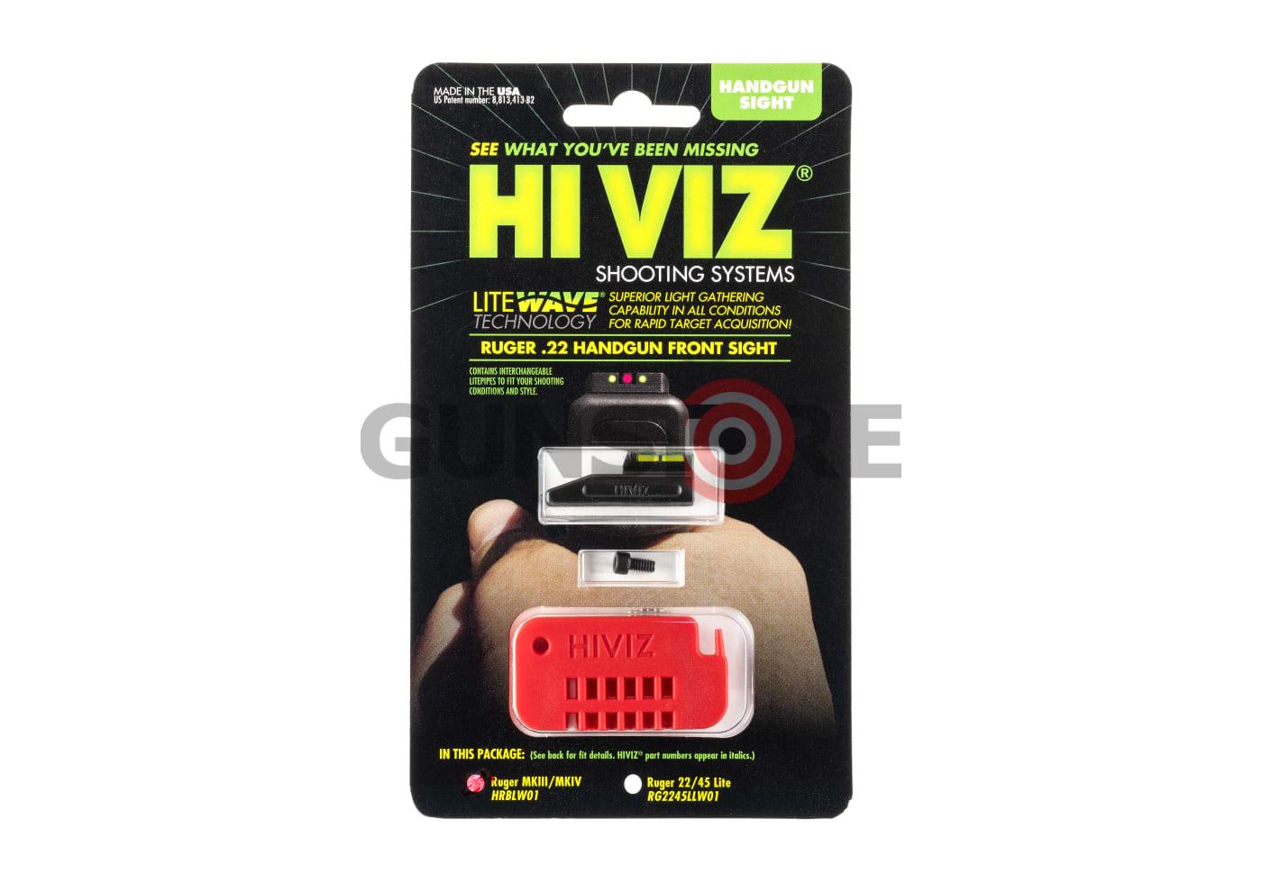 LiteWave Front Sight for Ruger MK I/II/III/IV