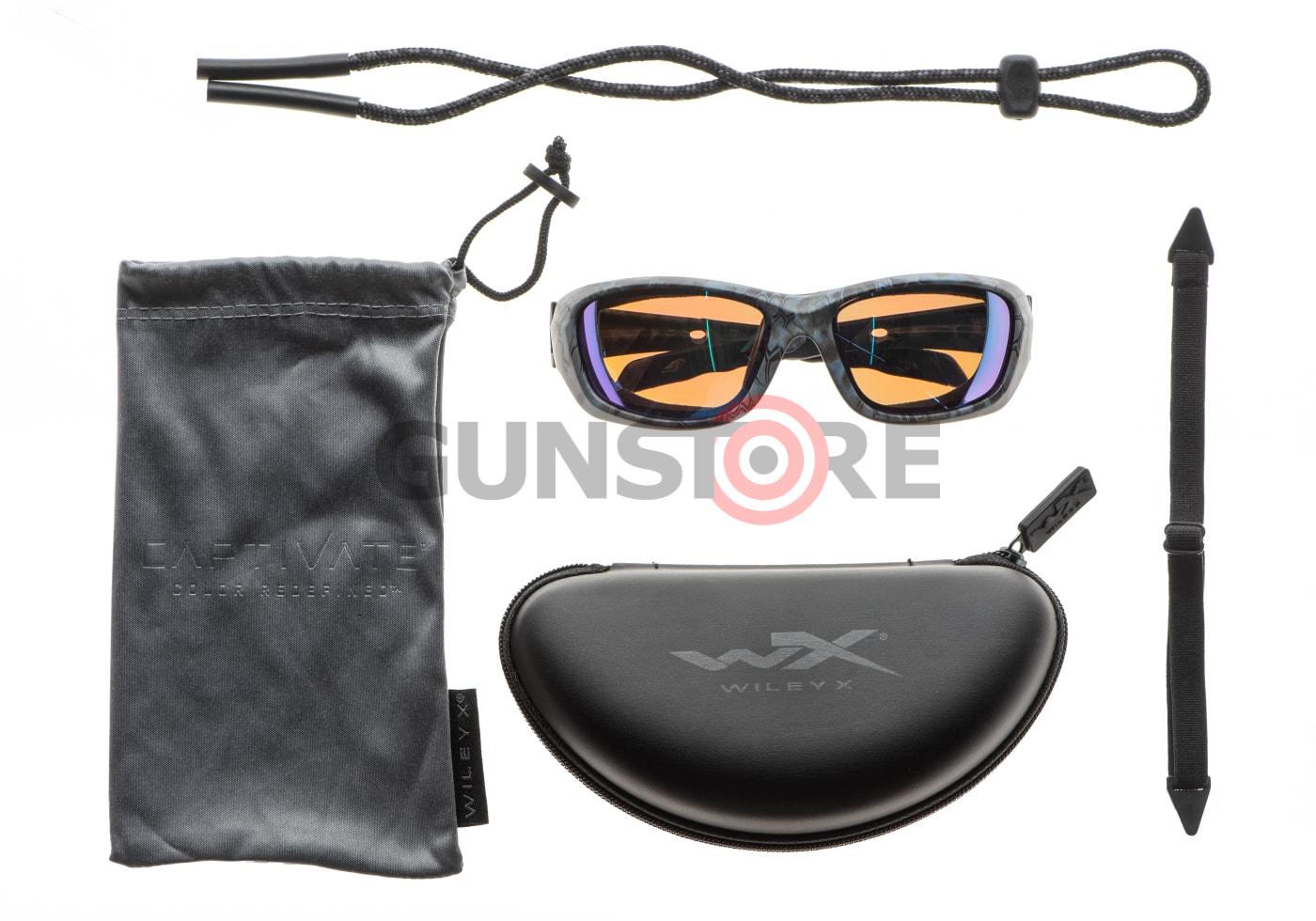 Fotografia: WX Gravity Captivate Polarized Green Mirror