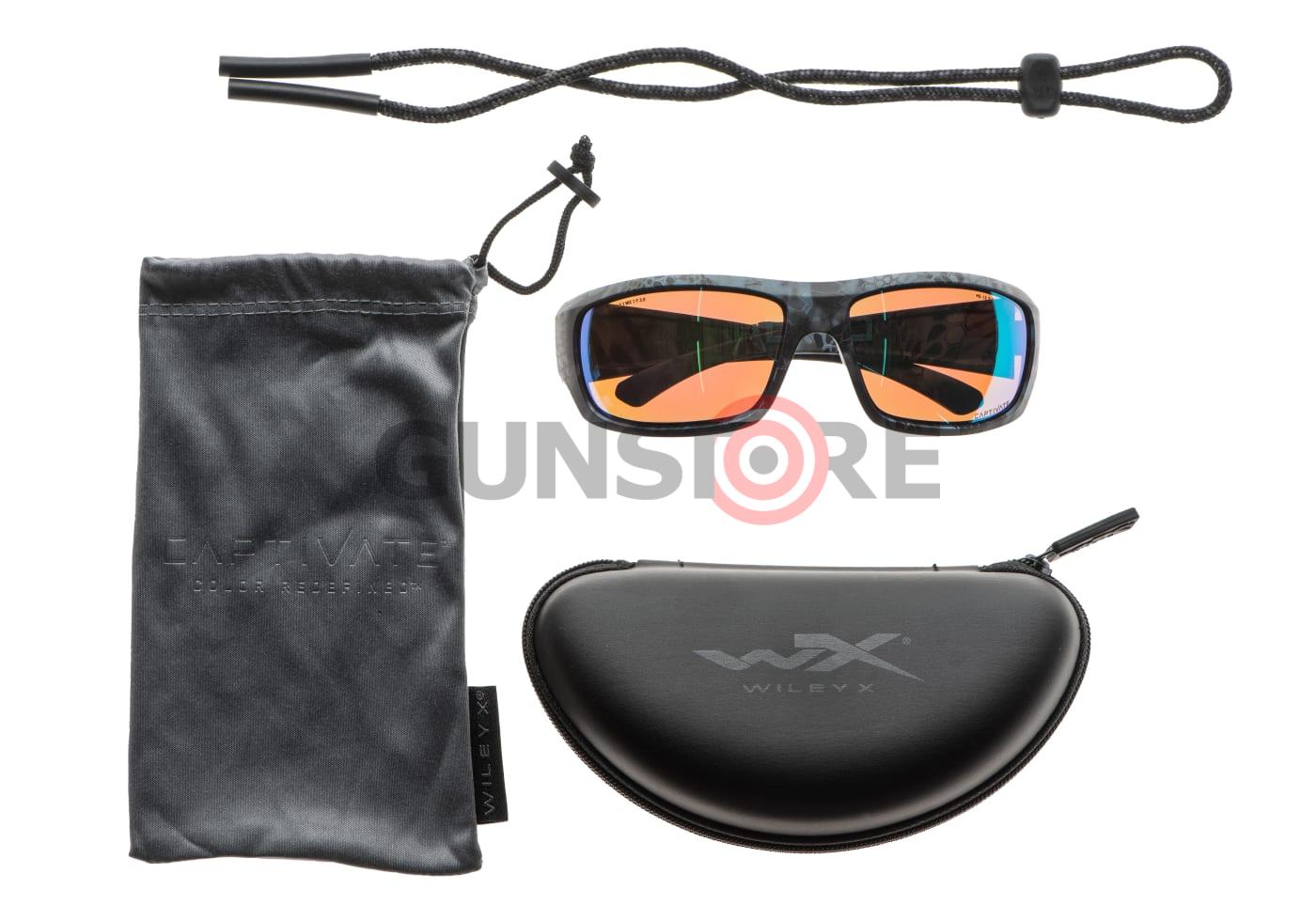 Fotografia: WX Omega Captivate Polarized Green Mirror