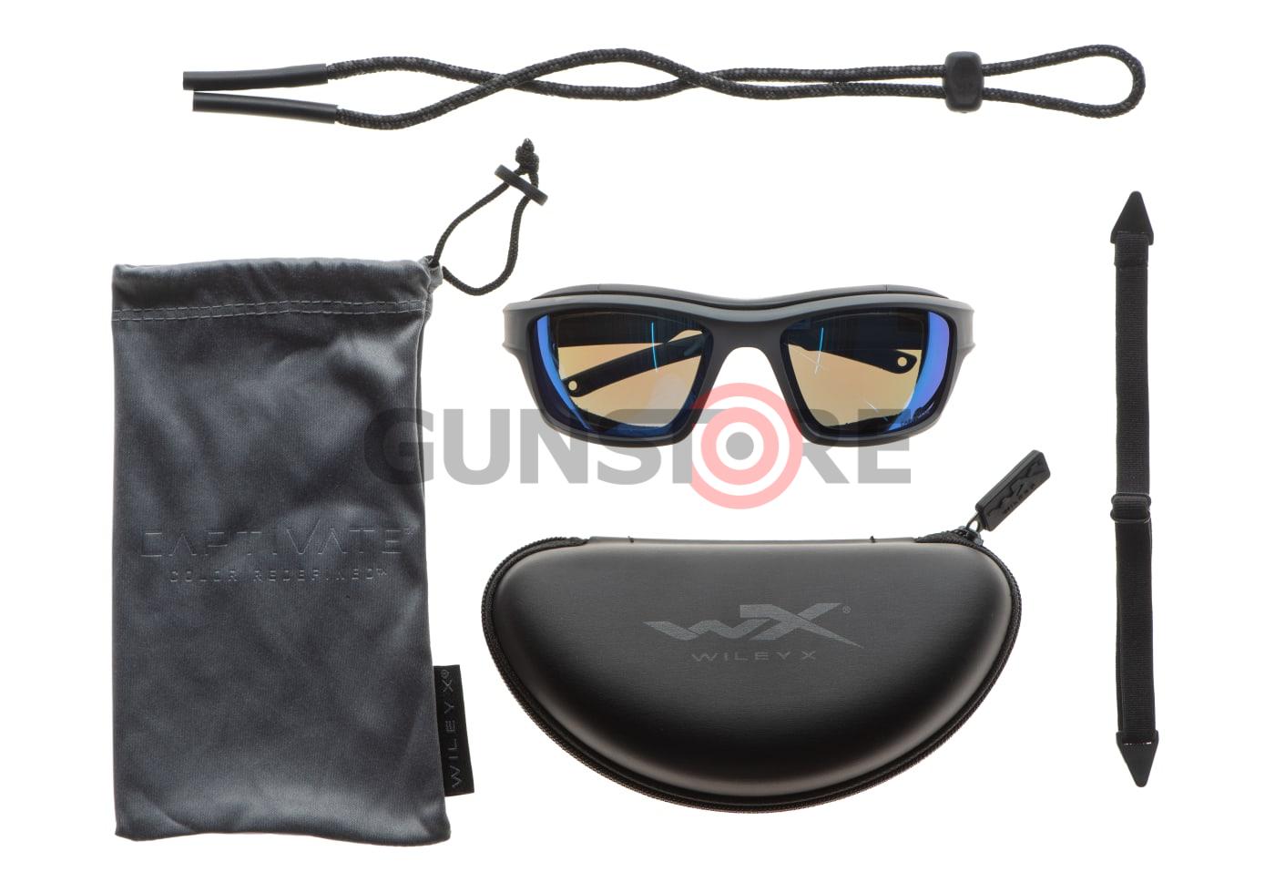 Fotografia: WX Ozone Captivate Polarized Blue Mirror