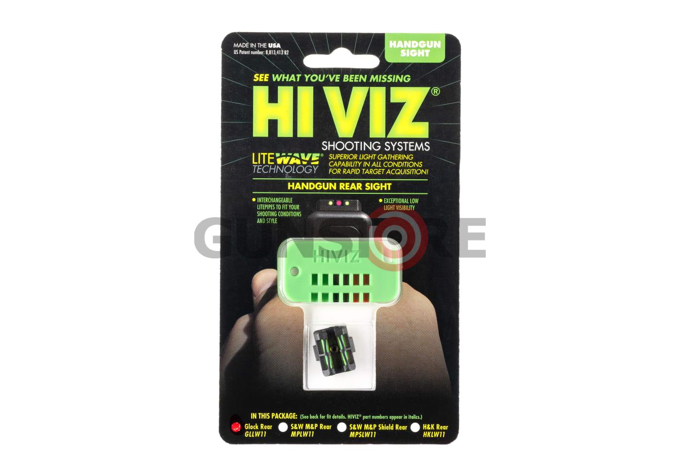 LiteWave Rear Sight for Glock 42/43/48