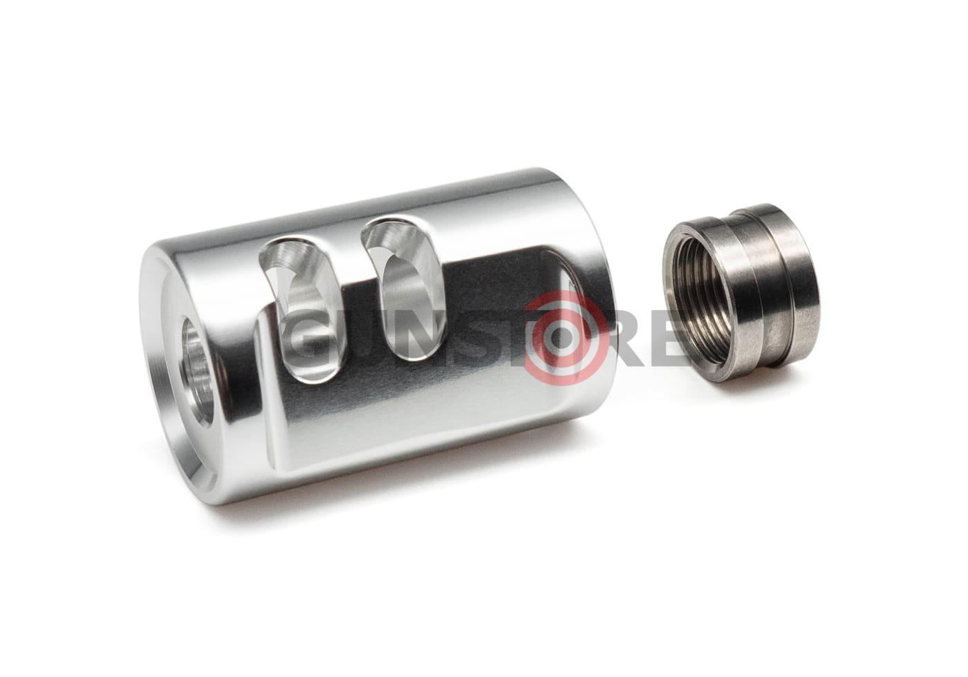 AAP01 Type-A Compensator 14mm CCW Silver