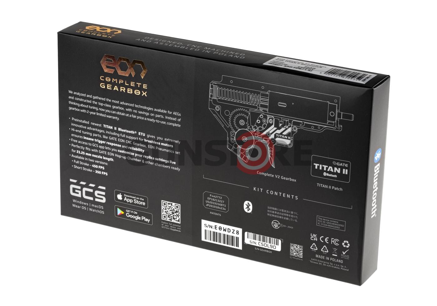 Fotografia: EON Complete V2 Gearbox with Titan II Bluetooth 450FPS/1.9J