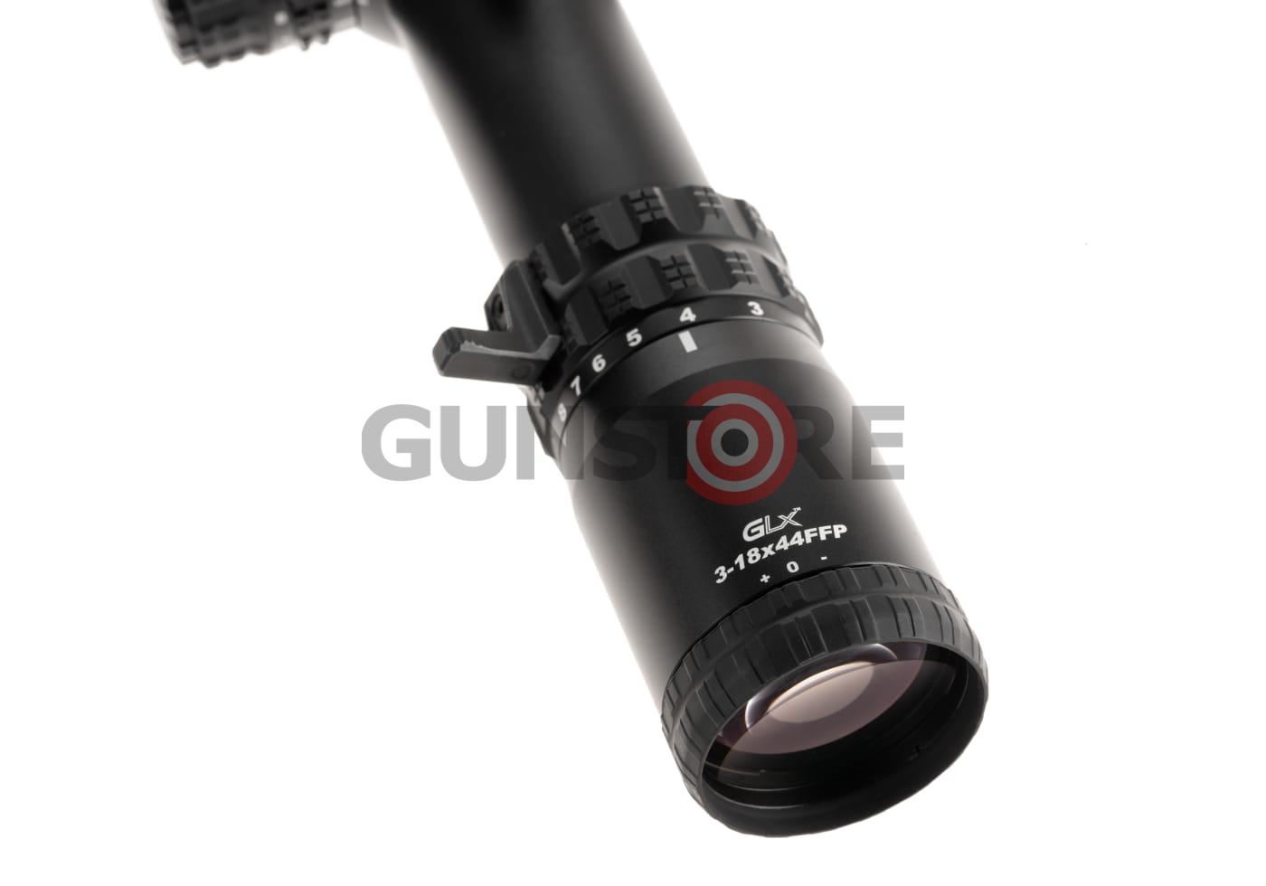 Fotografia: GLx 3-18X44 FFP ACSS Apollo Reticle .308 Win/6.5