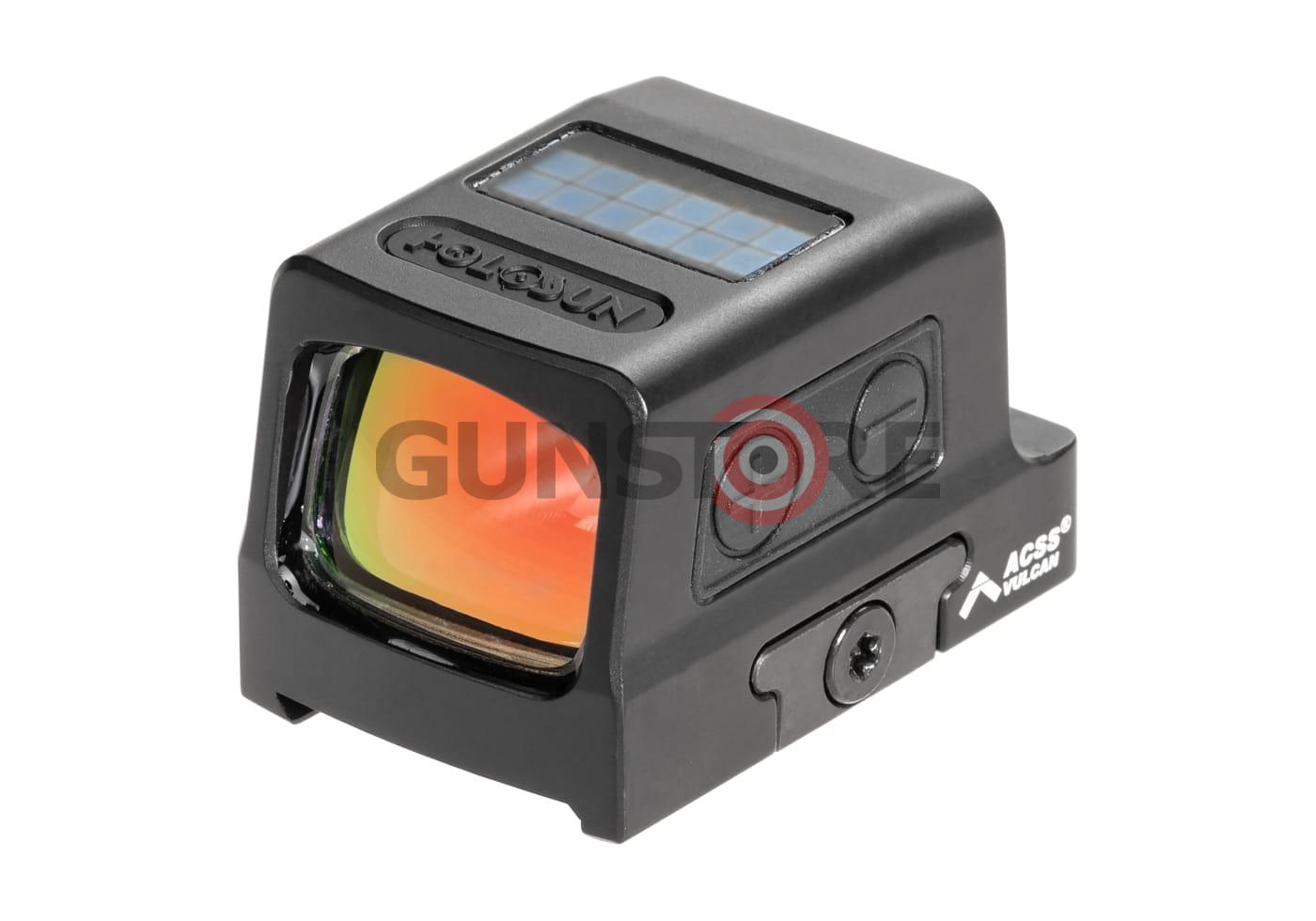 Fotografia: HE509-RD Solar Powered Red Dot Sight with 507C Mounting Plate ACSS Vulcan