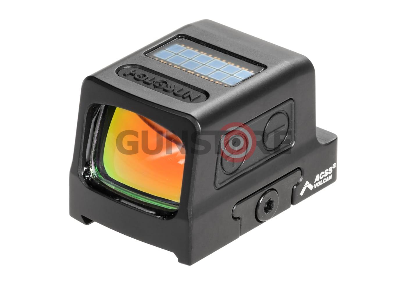 Fotografia: HE509-RD Solar Powered Red Dot Sight with MOS Mounting Plate ACSS Vulcan