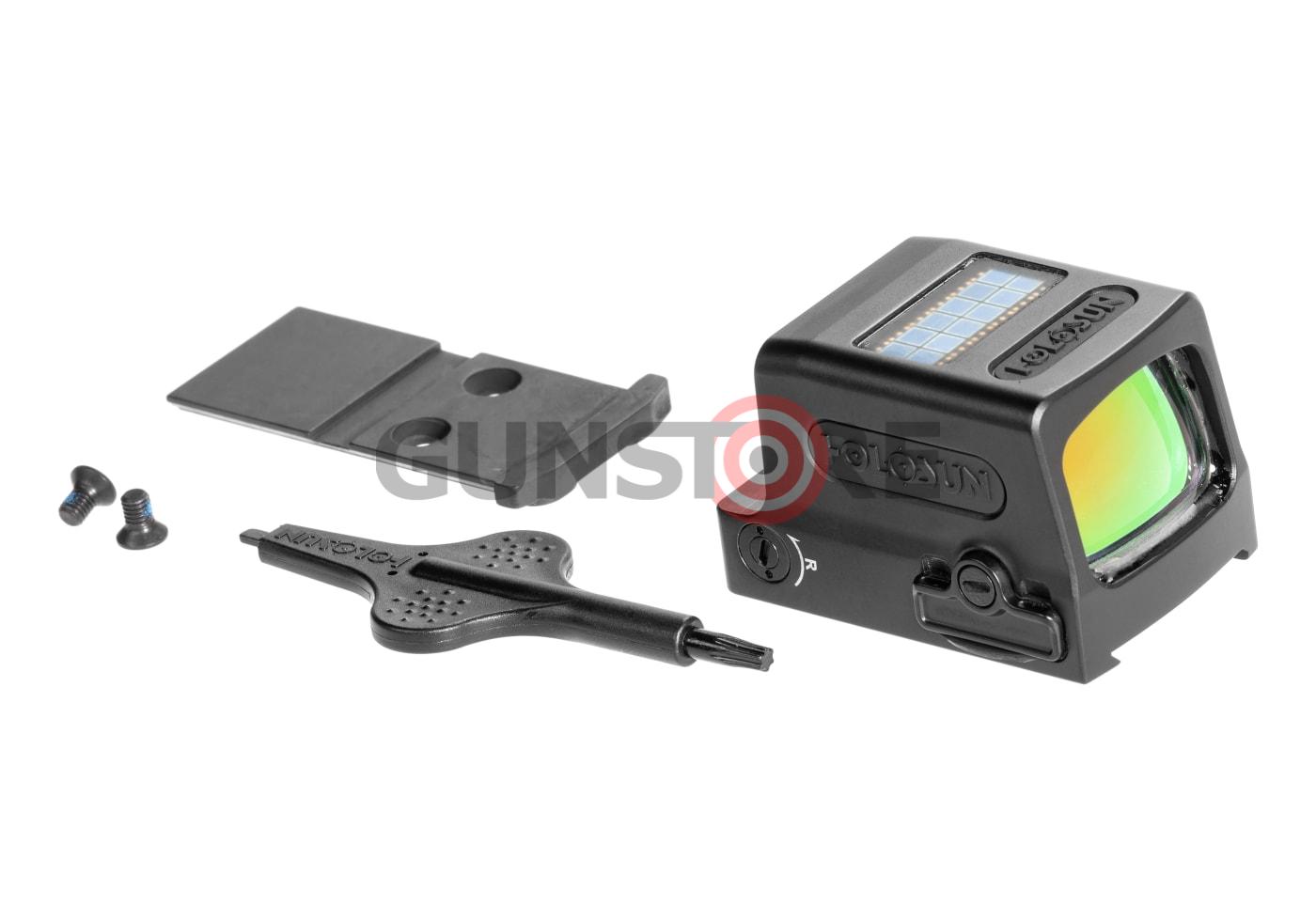 Fotografia: HE509-RD Solar Powered Red Dot Sight with MOS Mounting Plate ACSS Vulcan