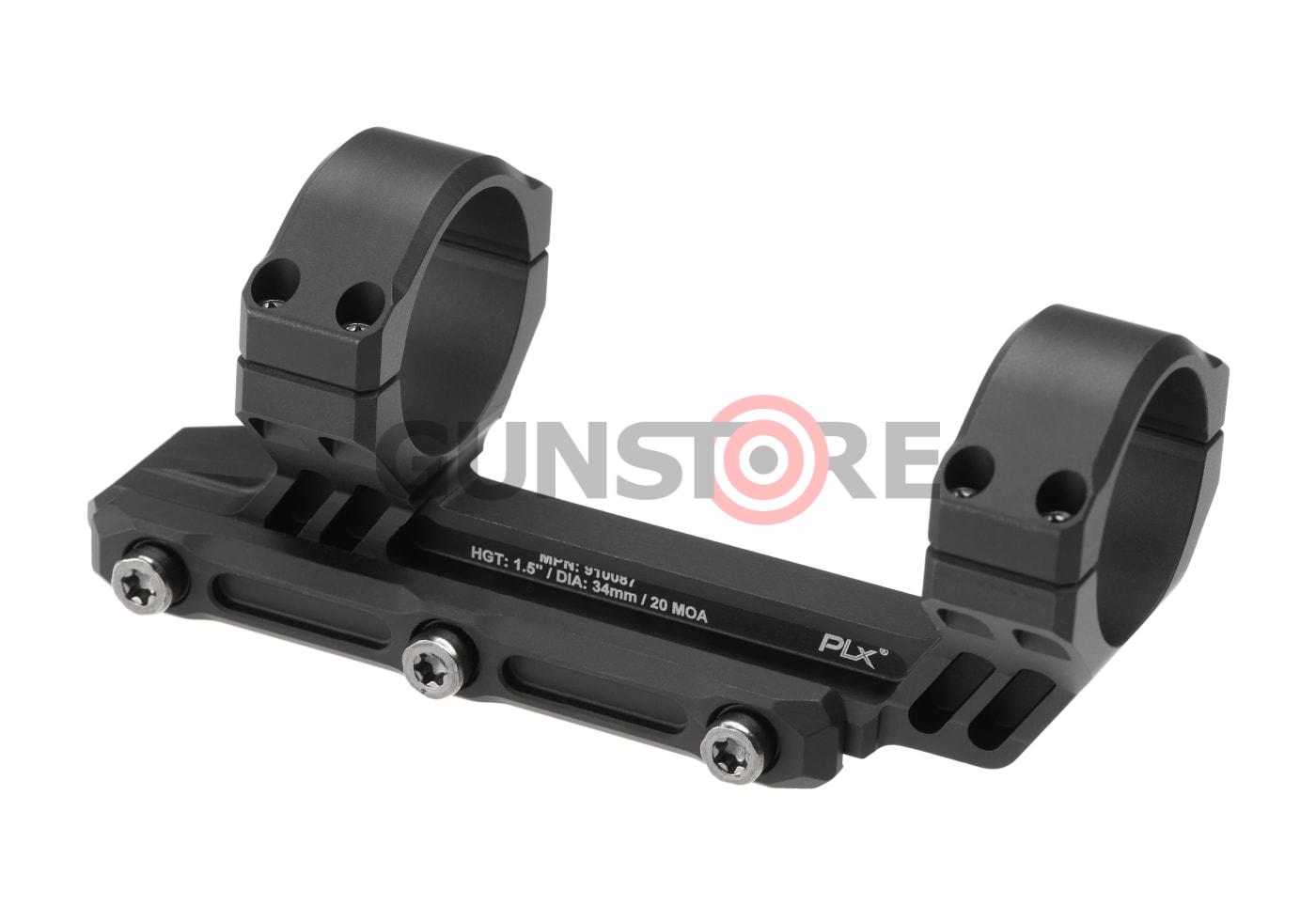 PLx 34mm Cantilever Mount 1.5" 20 MOA Cant