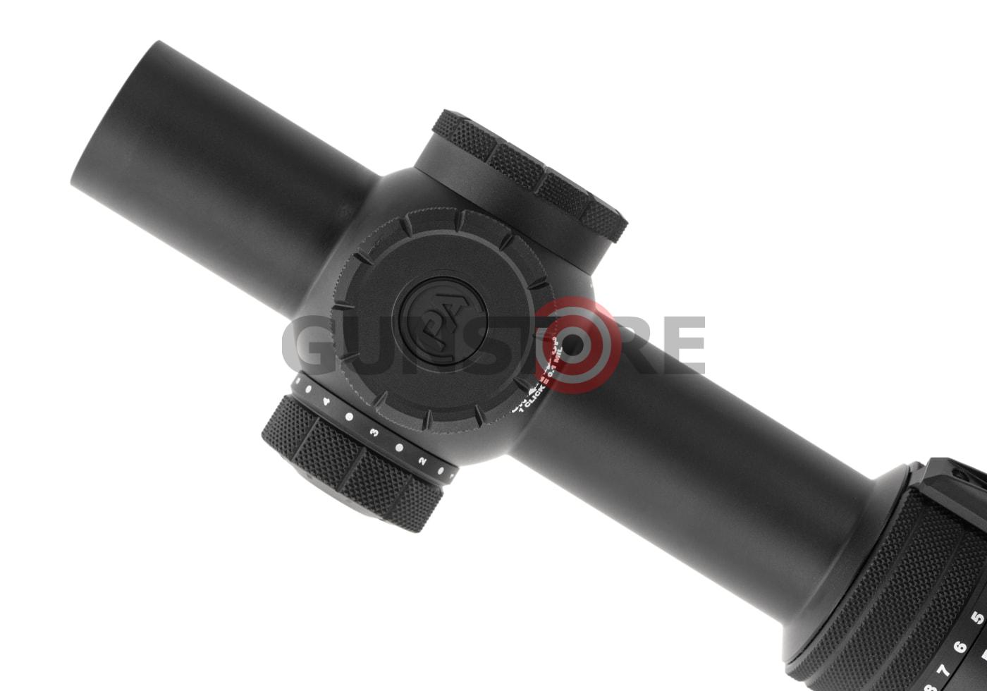 Fotografia: PLxC 1-8X24 FFP ACSS Raptor M8 Meters Reticle 5.56/.308