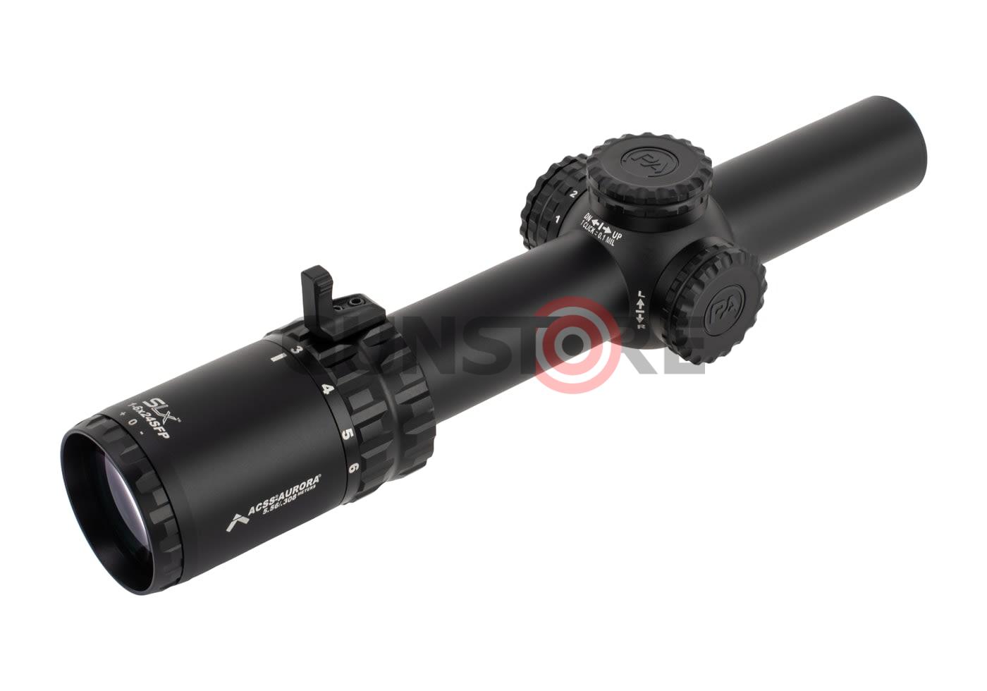 Fotografia: SLx 1-6X24 SFP Gen IV ACSS Aurora Meter 5.56/.308