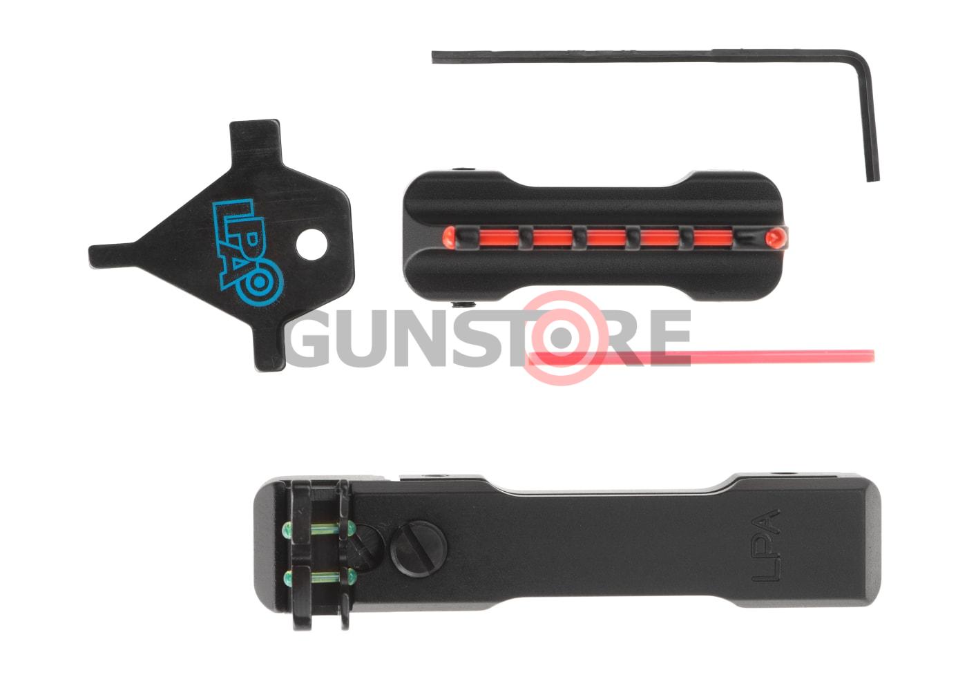 Fotografia: Adjustable Fiber Optic Sights Set for 6-8mm Shotgun Ribs