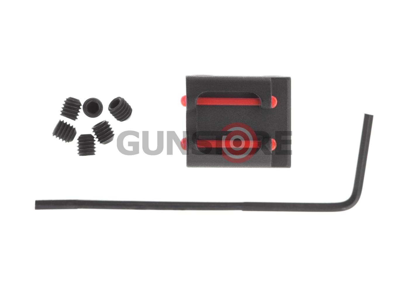 Fotografia: Fiber Optic Rear Sight for 6-8mm Shotgun Ribs