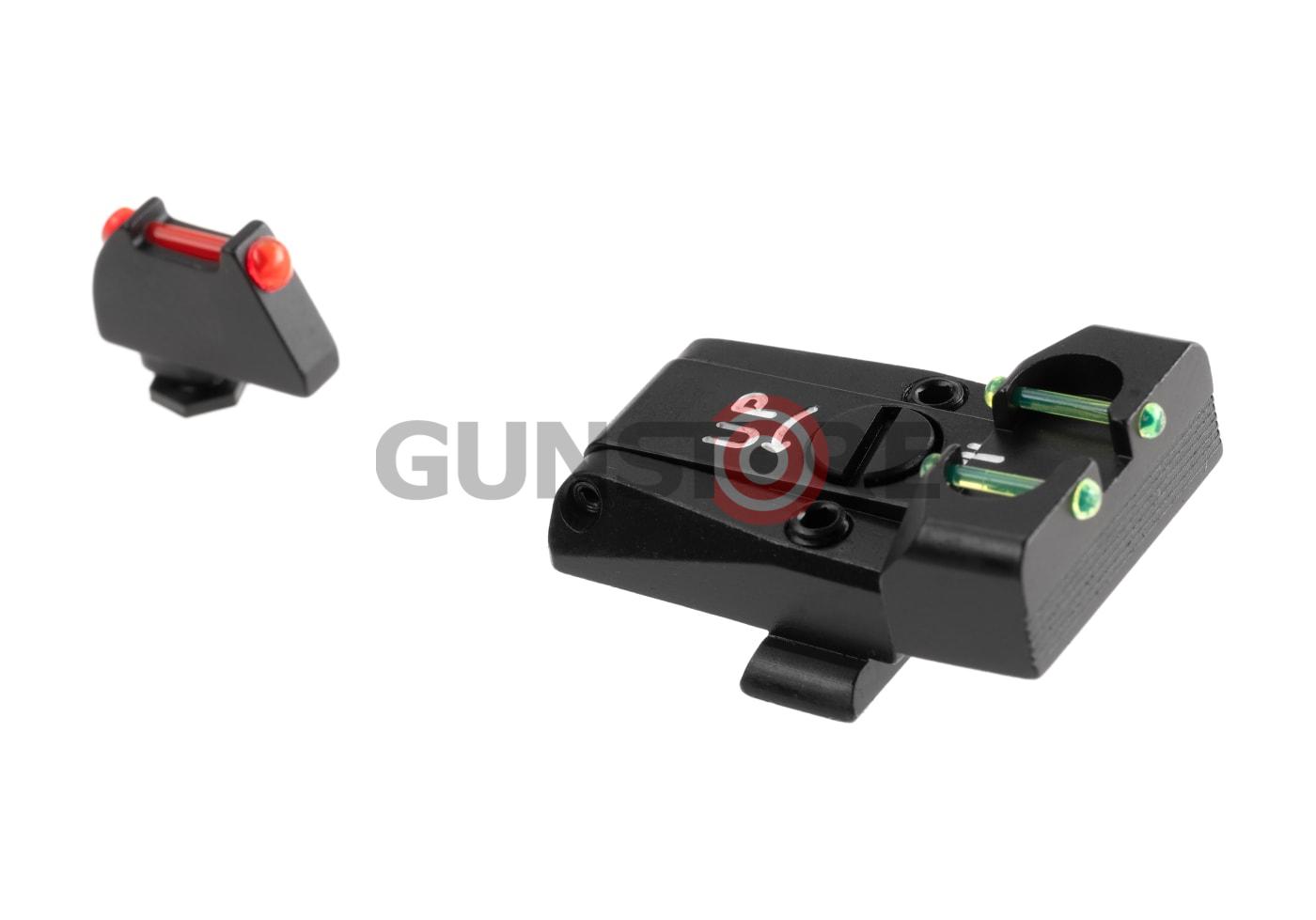 Fiber Optic Sight Set for Glock 17/19