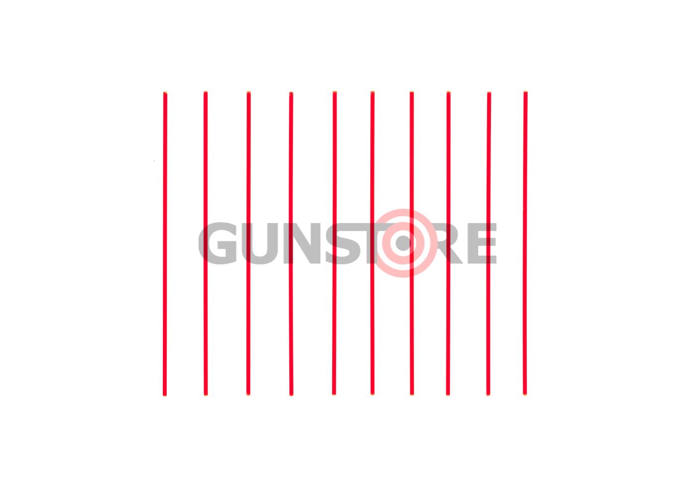 Fiber Optics Blister 1.5mm Red