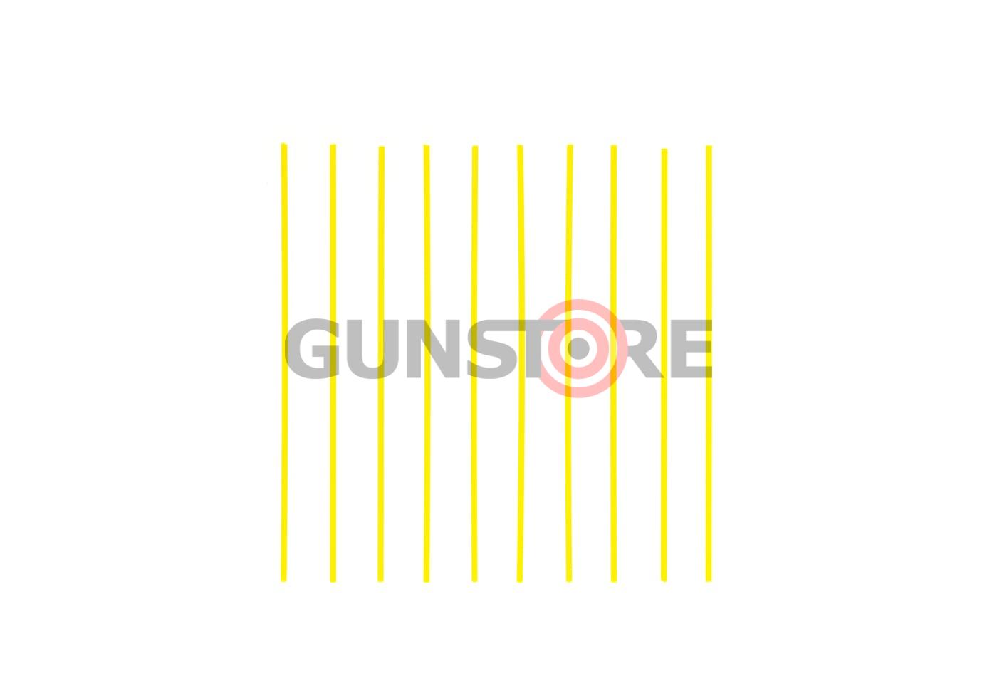 Fiber Optics Blister 1.5mm Yellow