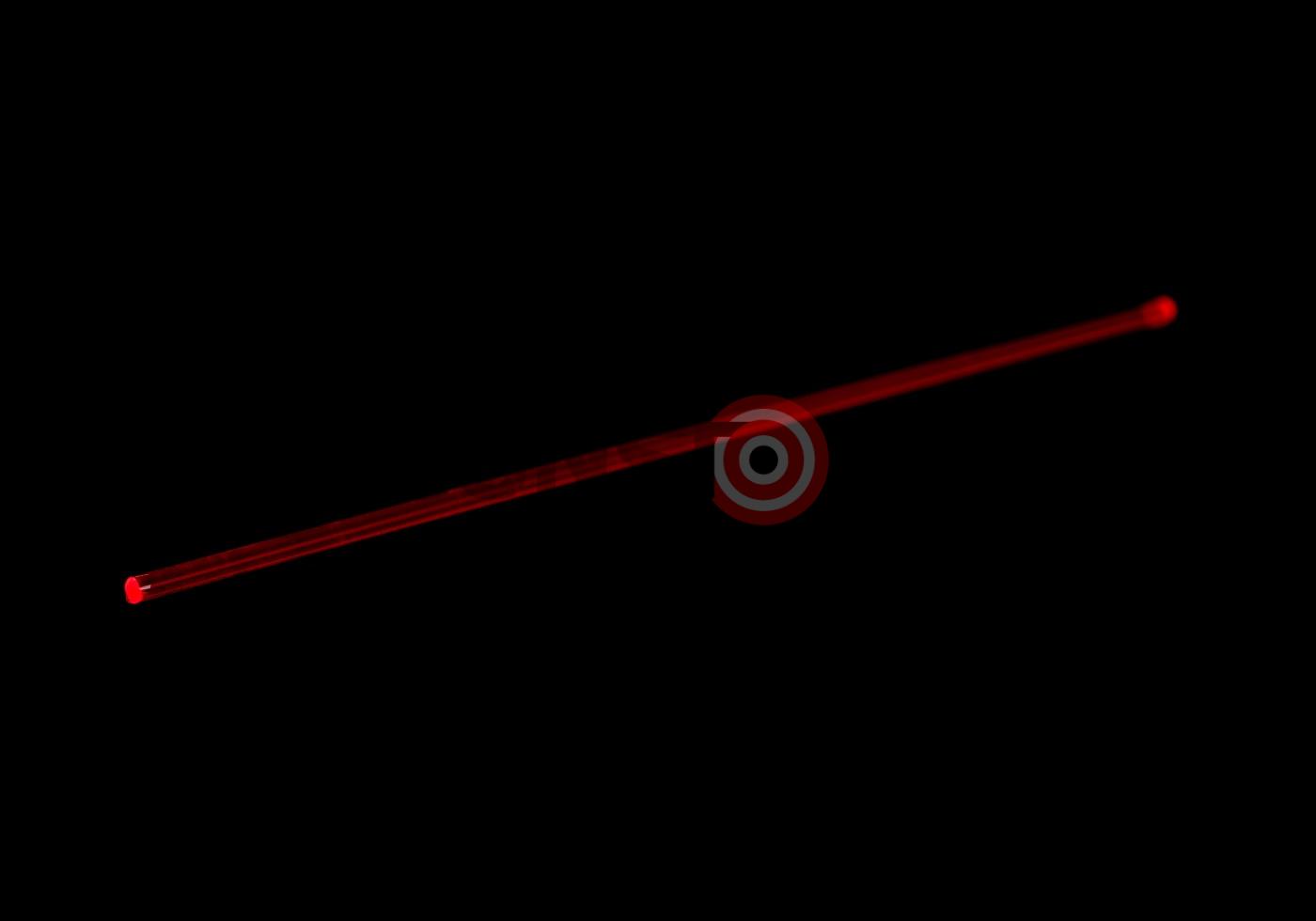 Fotografia: Fiber Optics Blister 2mm Red