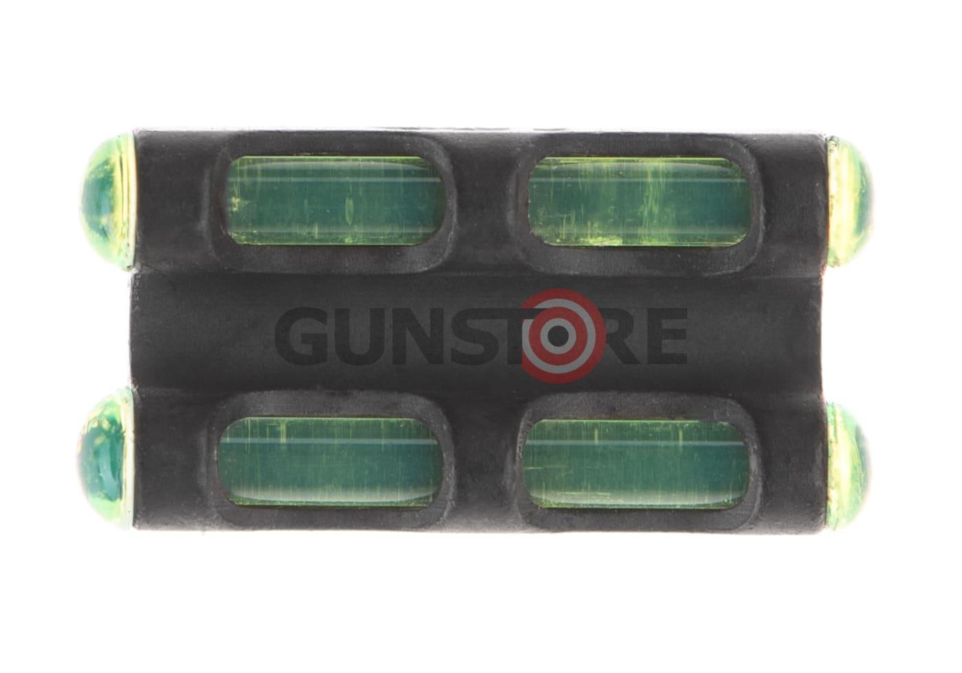 Fotografia: Green Twin Fiber Optics Front Sight 3,0 MA Thread