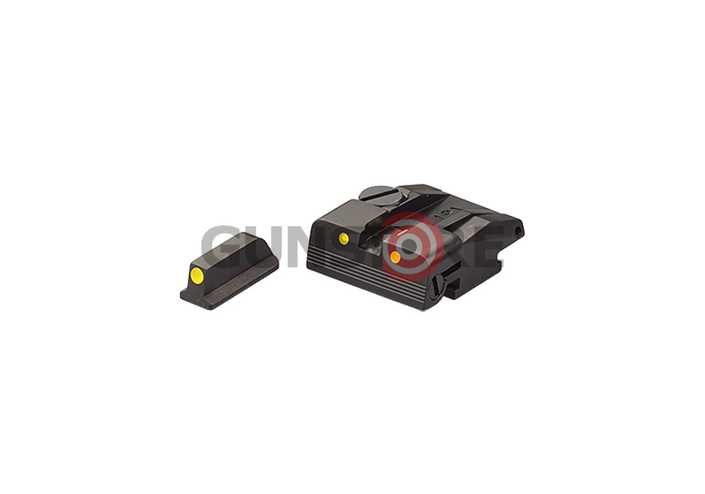 Luminova Type Carry Sights Set for Walther P99/PPQ/PPQM2