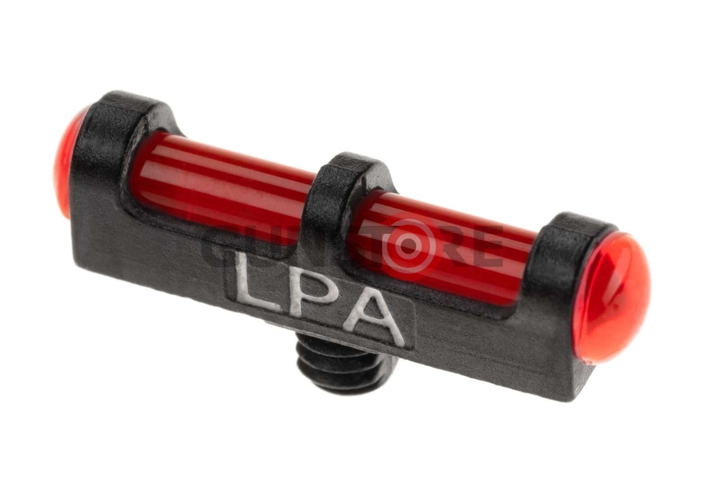 Red Fiber Optics Front Sight for 2,6 MA Thread
