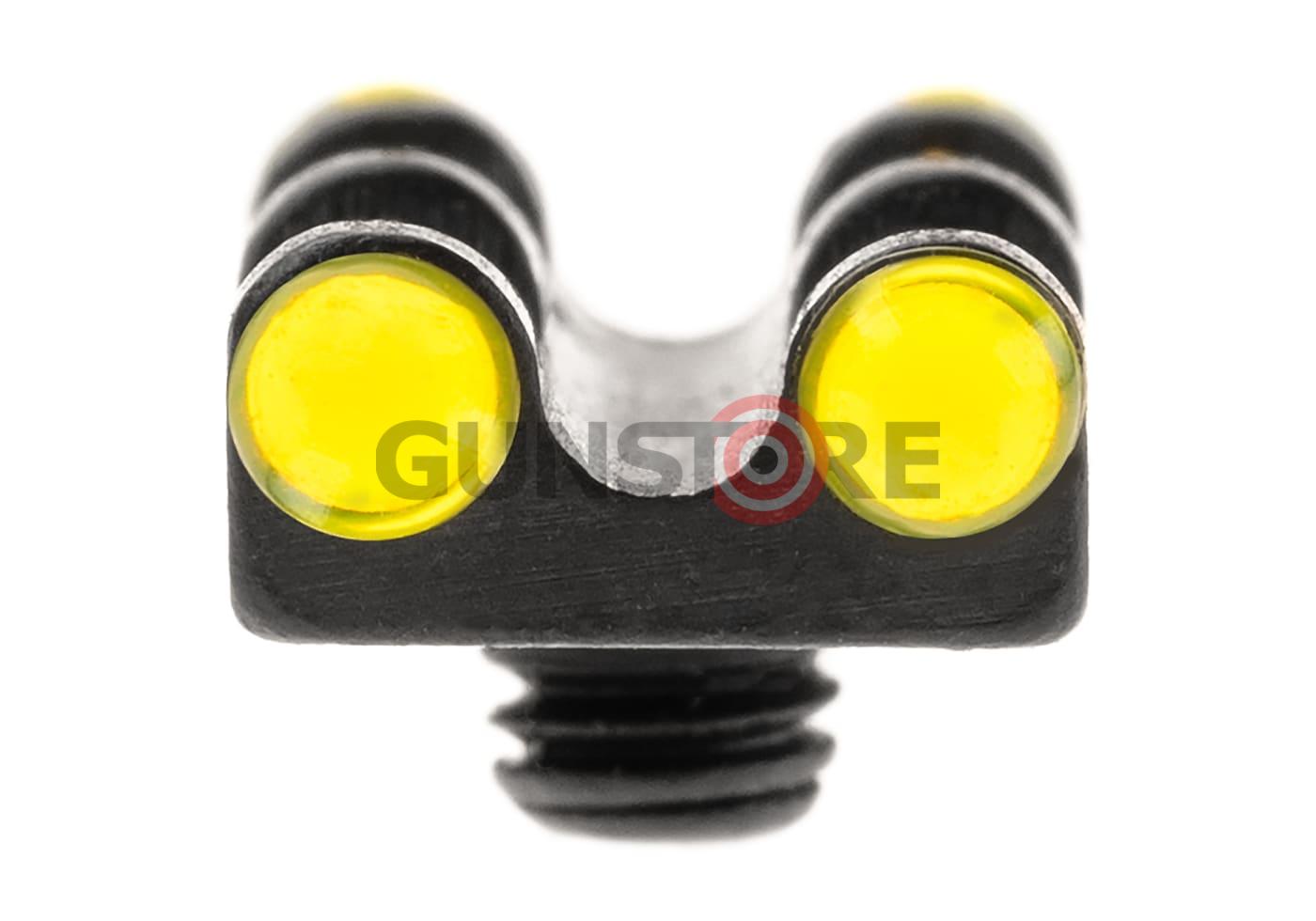 Fotografia: Yellow Twin Fiber Optics Front Sight 3,0 MA Thread