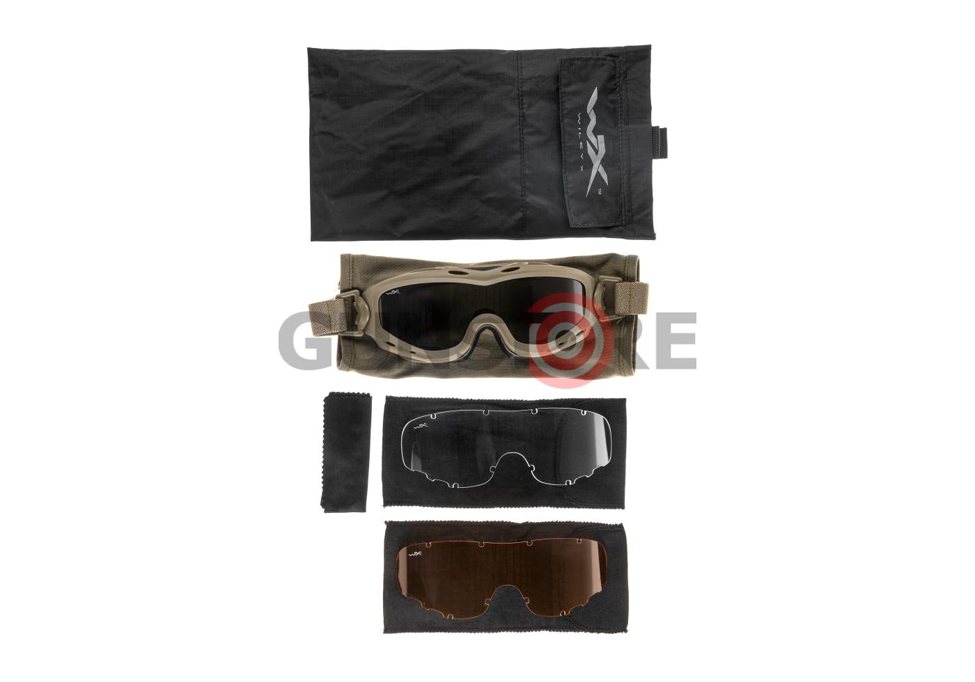 Fotografia: Spear Goggle Grey / Clear / Light Rust