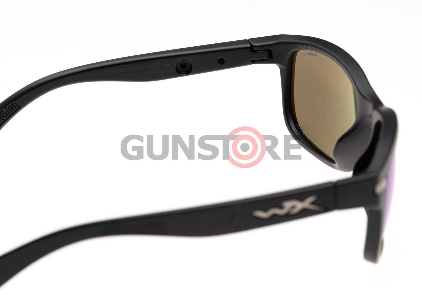 Fotografia: WX Helix Captivate Polarized Blue Mirror