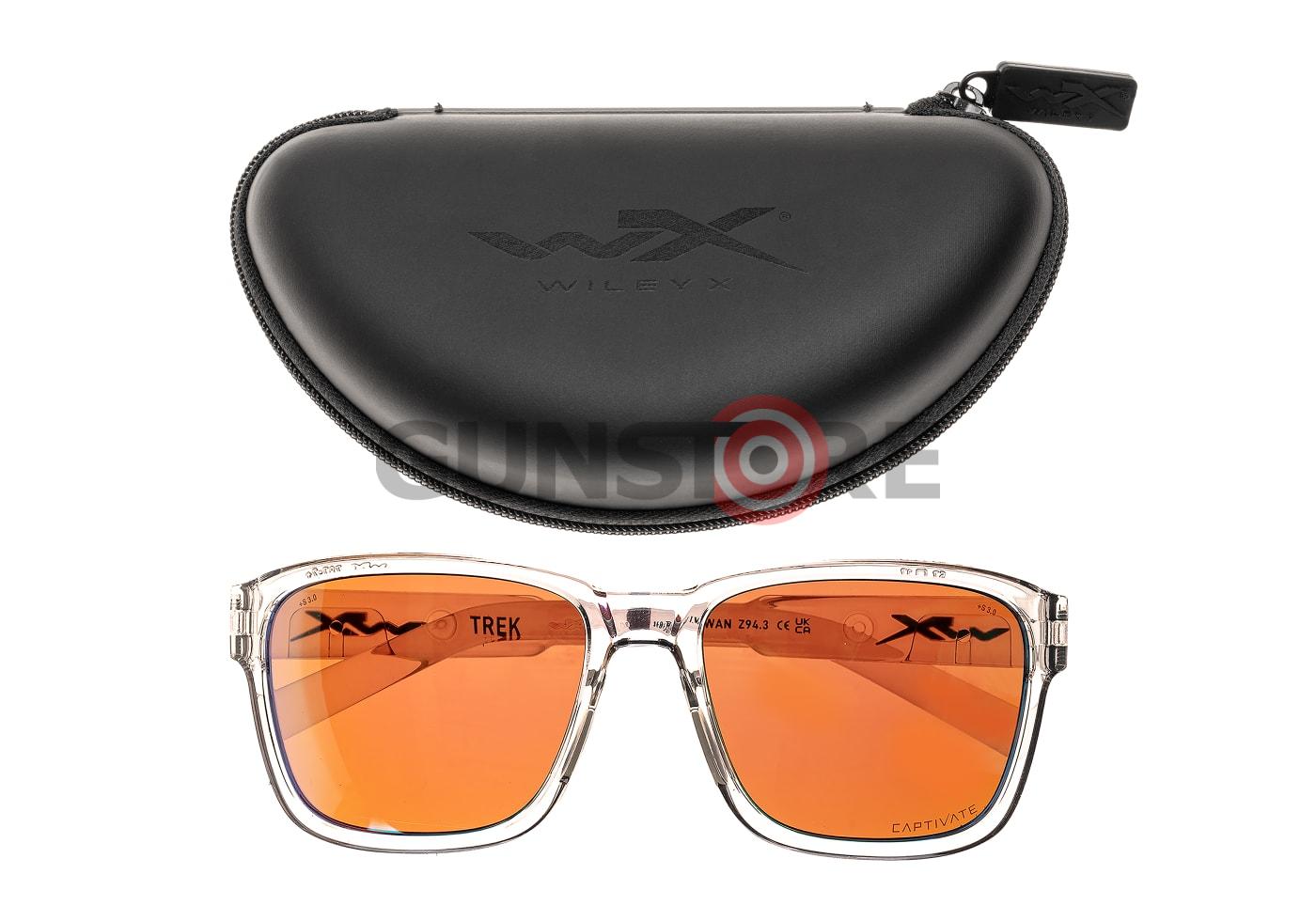 Fotografia: WX Trek Captivate Polarized Green Mirror