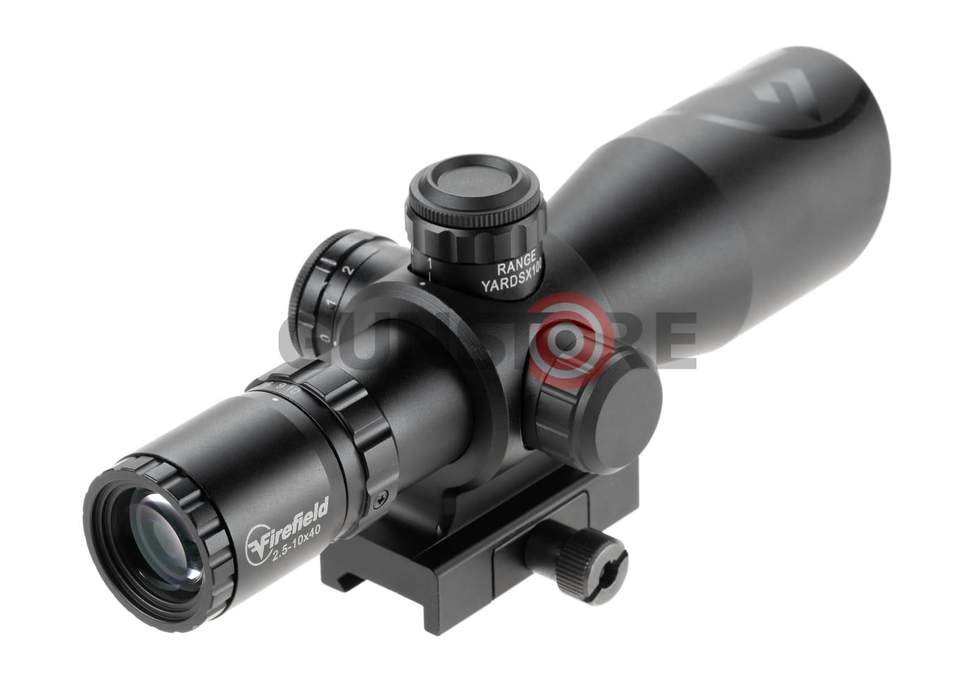 Fotografia: 2.5-10x40 Barrage Rifle Scope