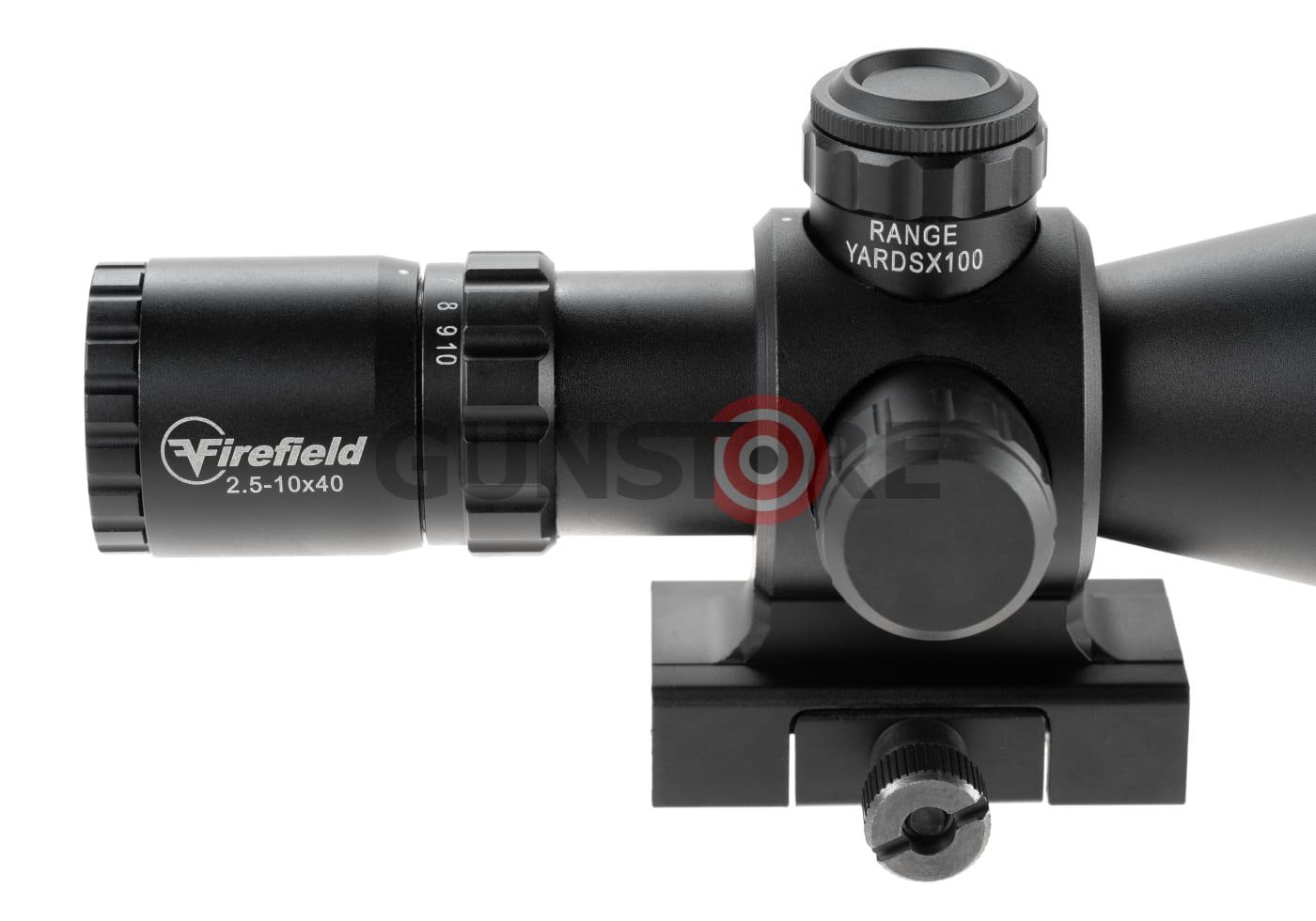 Fotografia: 2.5-10x40 Barrage Rifle Scope