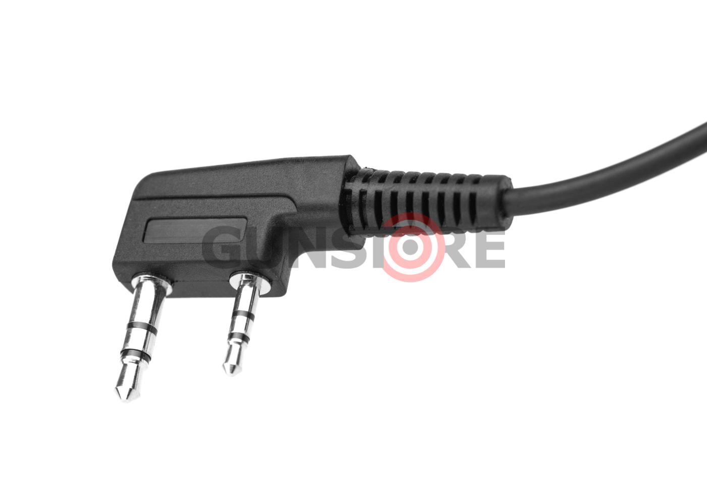 Fotografia: MA 31 LK Pro Security Headset Kenwood Connector