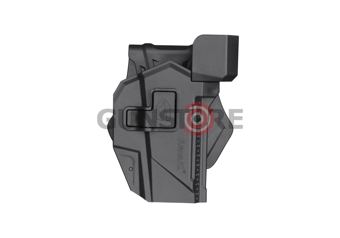 Paddle Holster for Glock 17/19 and CZ P10C with Red Dot Sight