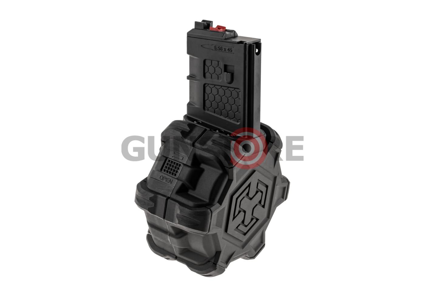 Fotografia: Drum Mag AR15 Series GBB 350rds
