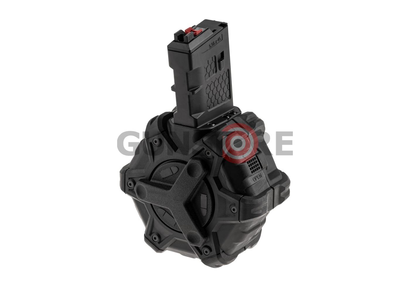 Fotografia: Drum Mag AR15 Series GBB 350rds
