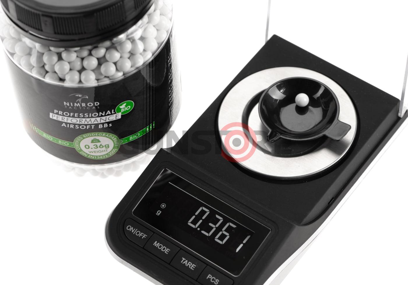 Fotografia: 0.36g Bio BB Professional Performance 2000rds