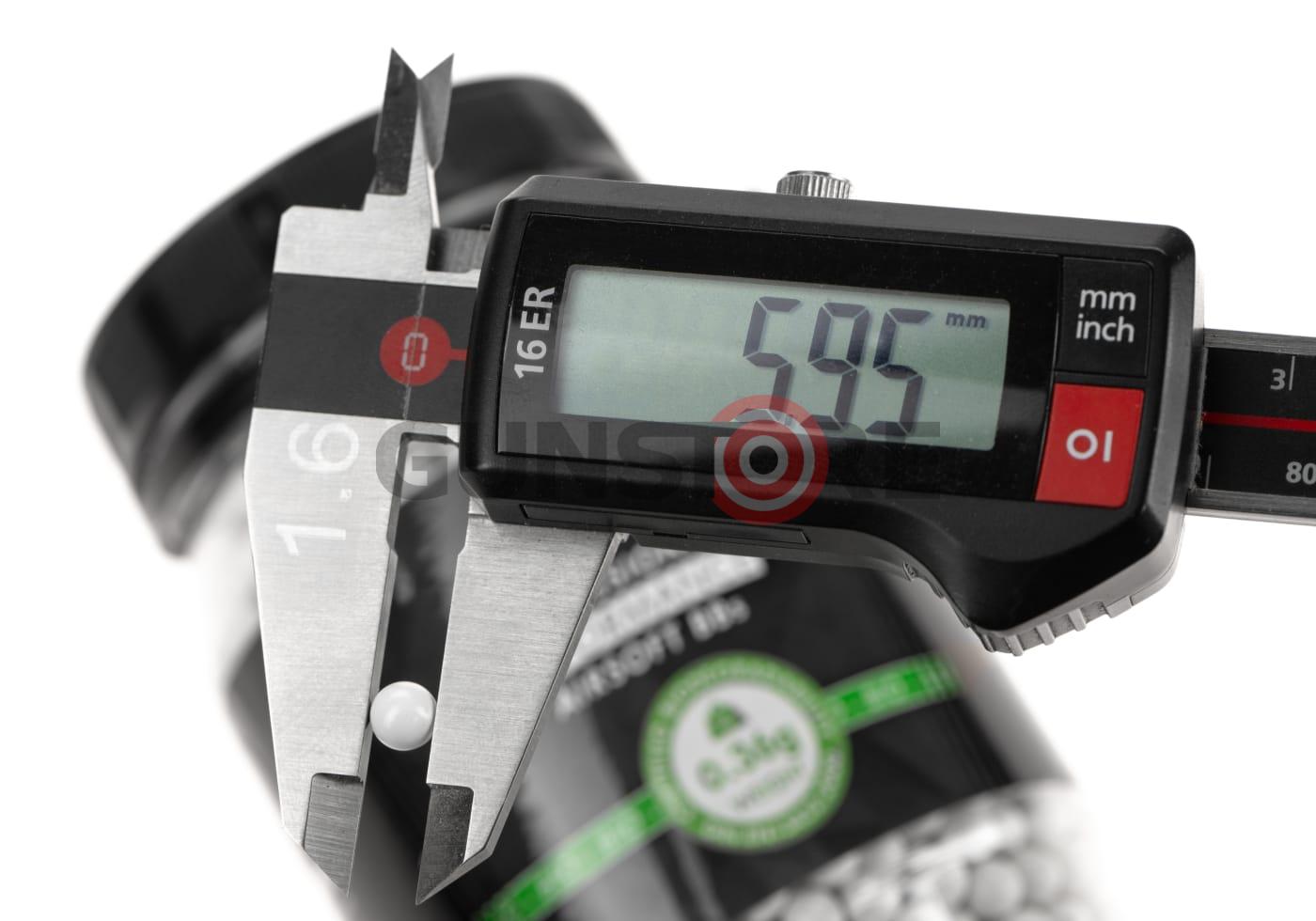 Fotografia: 0.36g Bio BB Professional Performance 2000rds