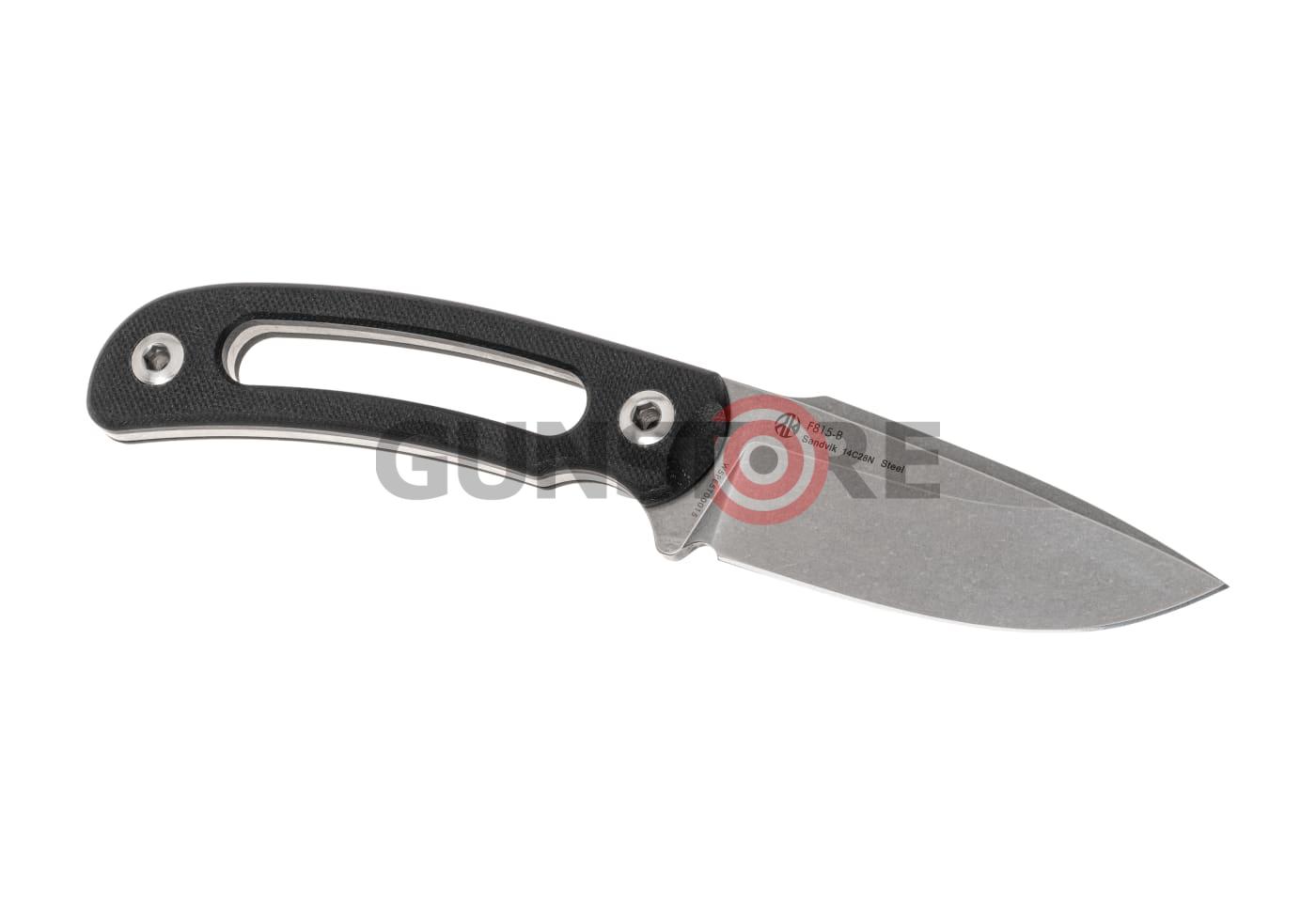 Fotografia: D2 Fixed Blade Silver Flecks Handle