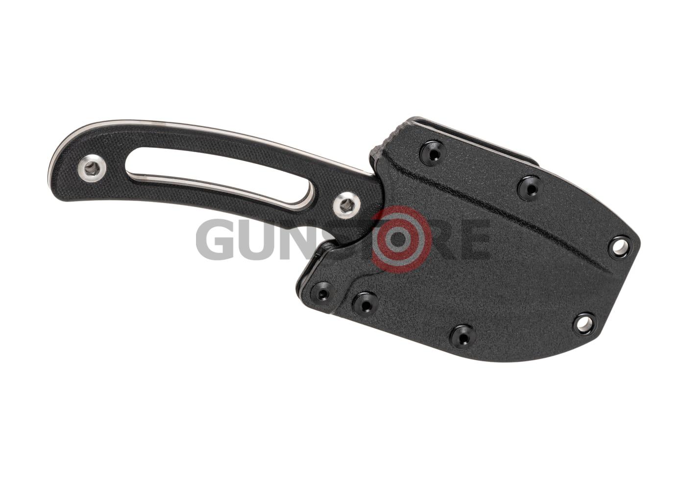 Fotografia: D2 Fixed Blade Silver Flecks Handle